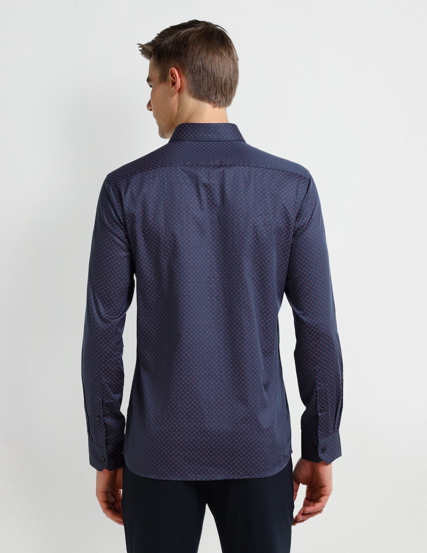 Arrow Manhattan Slim Fit Satin Shirt