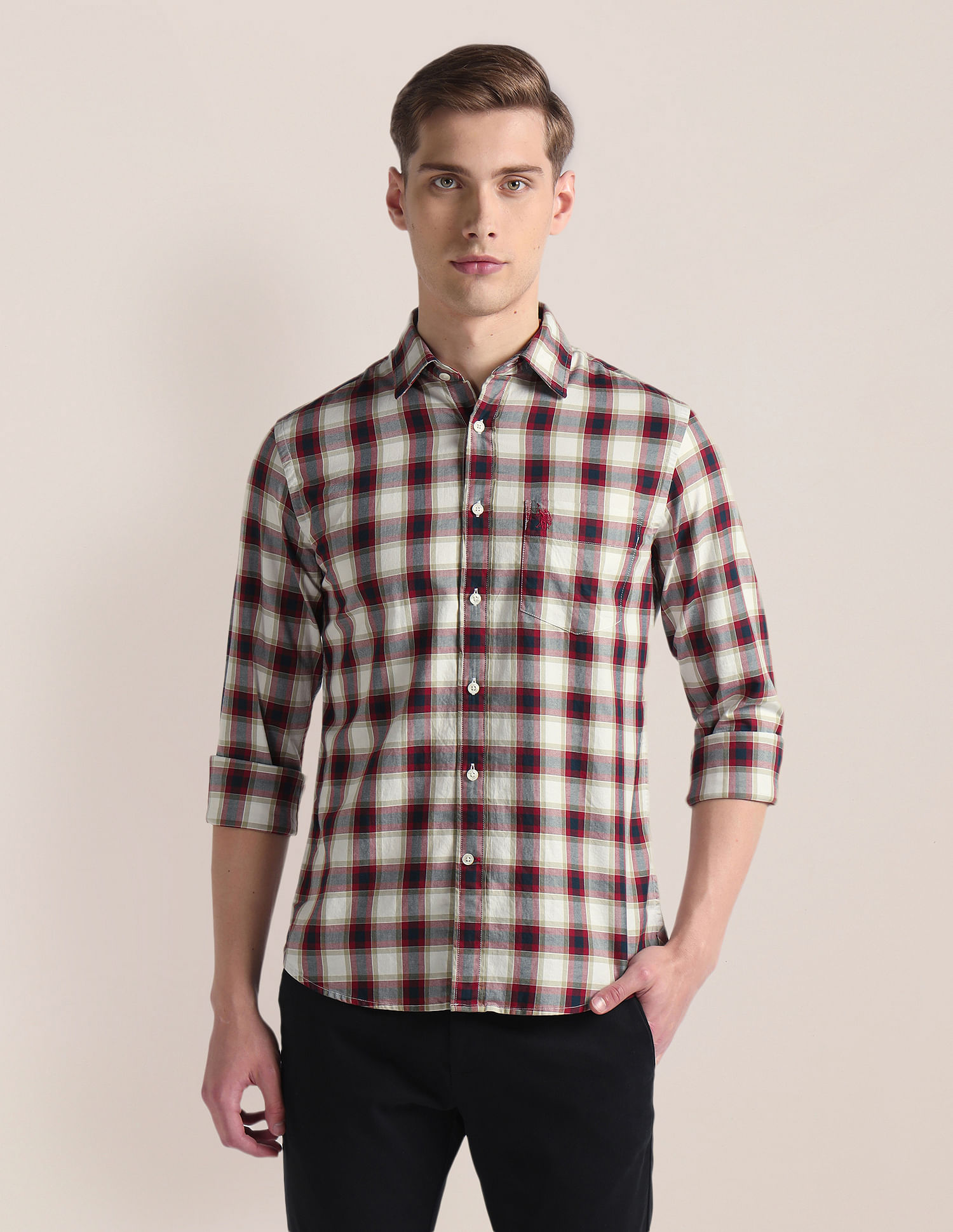 U.S. Polo Assn. Twill Tailored Fit Shirt