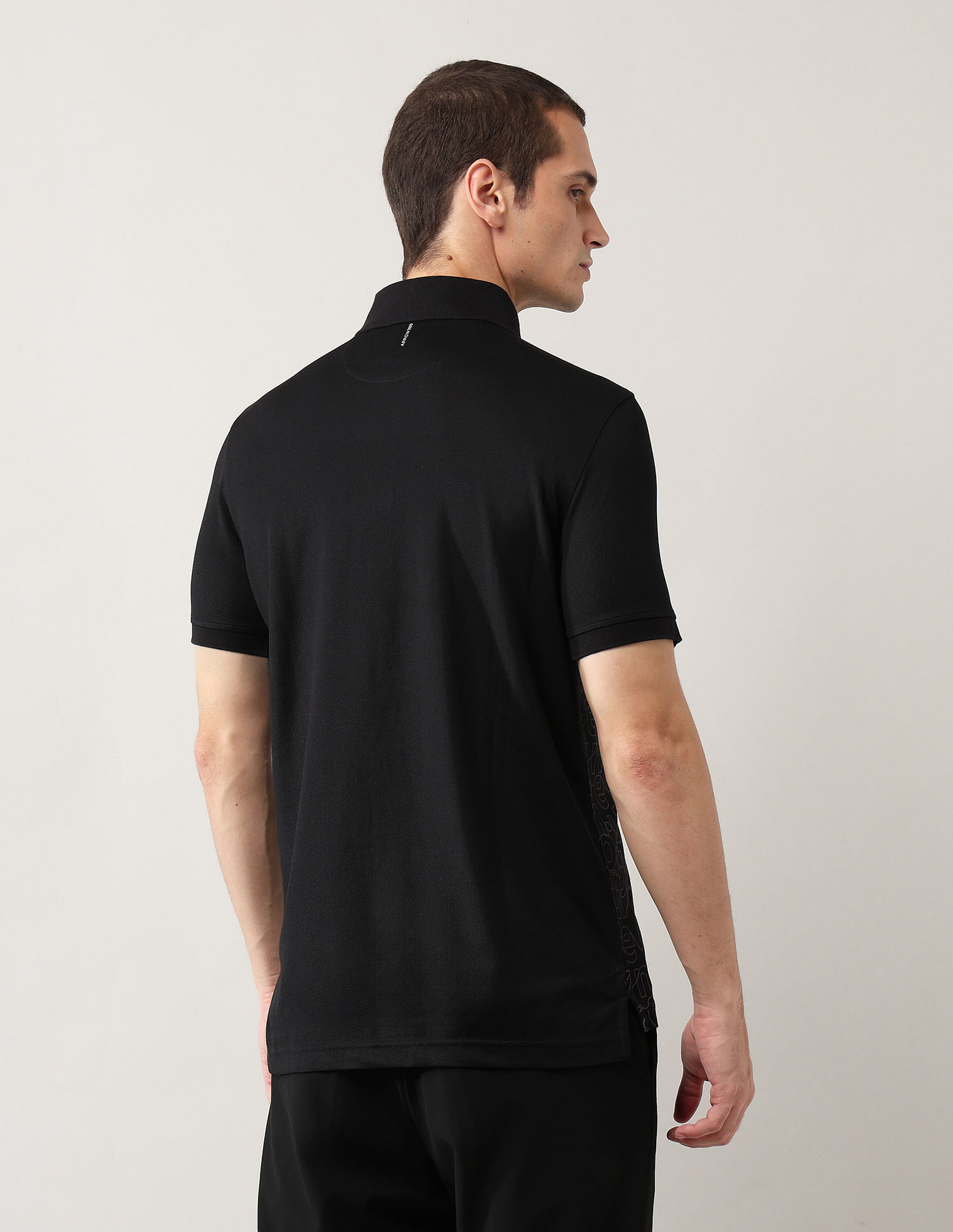 Arrow Newyork Typographic Pure Cotton Polo Shirt