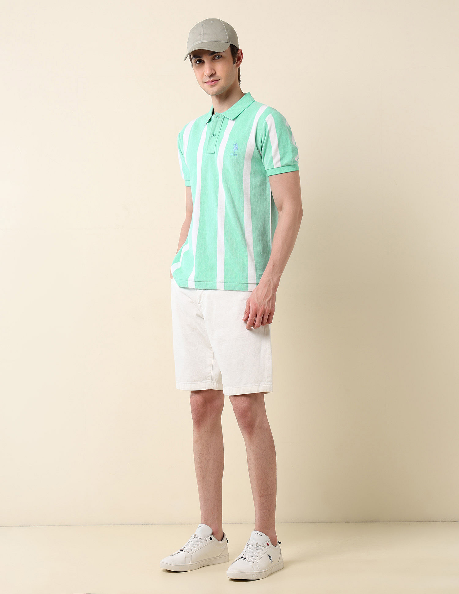 U.S. Polo Assn. Pure Cotton Summer Splash Polo Shirt
