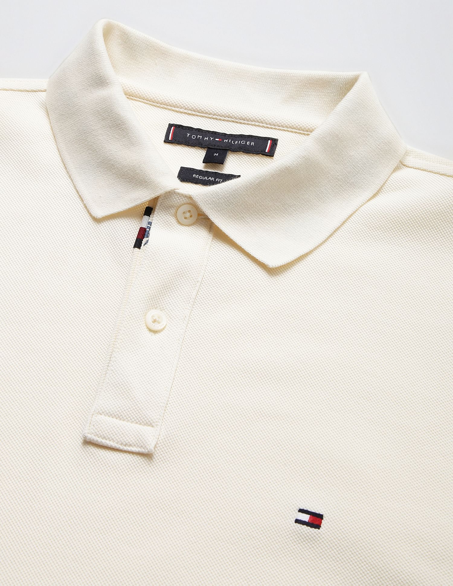 Tommy Hilfiger Organic Cotton Solid Polo Shirt