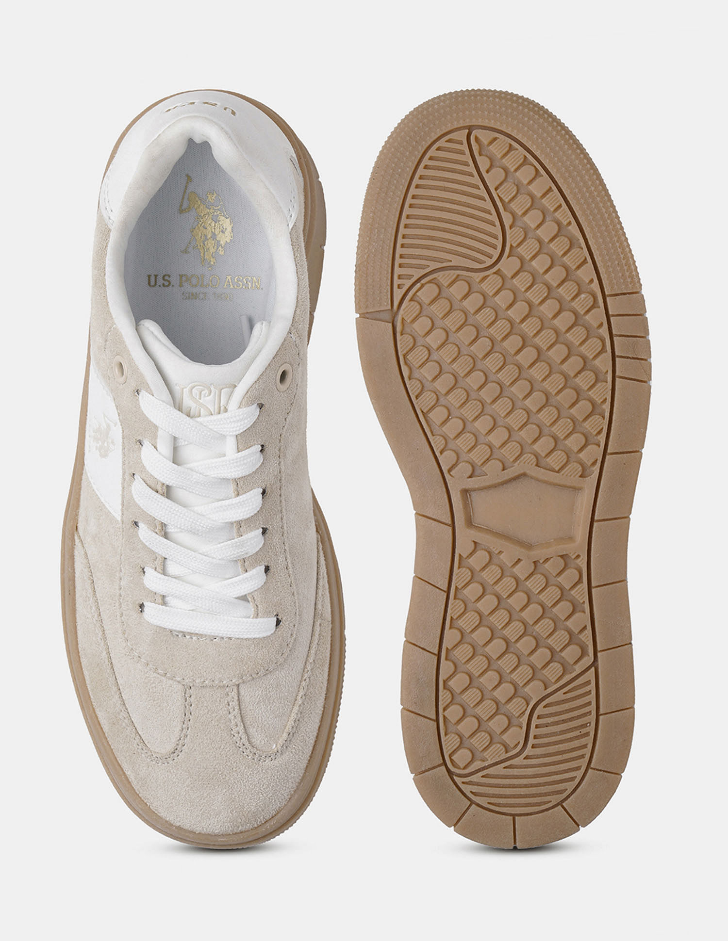 U.S. Polo Assn. Women Colourblocked Zaira Sneakers