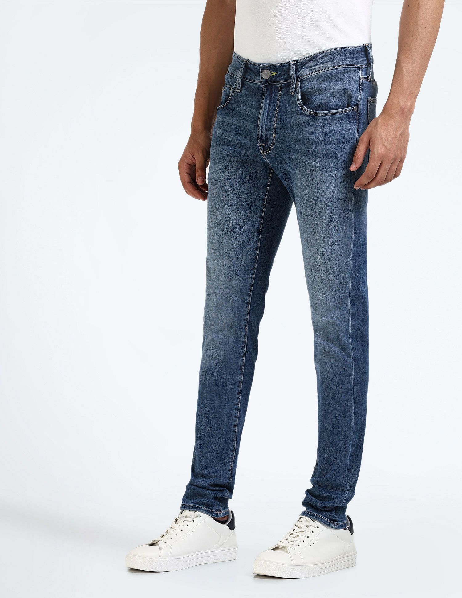 Flying Machine Jackson Super Skinny Fit Low Rise Jeans