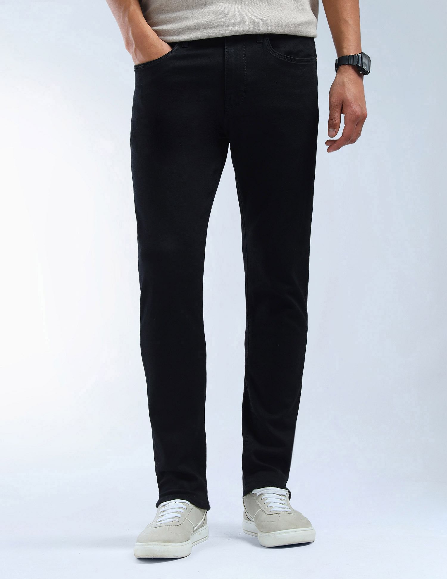 Flying Machine Slash Slim Tapered Fit F-Lite Jeans