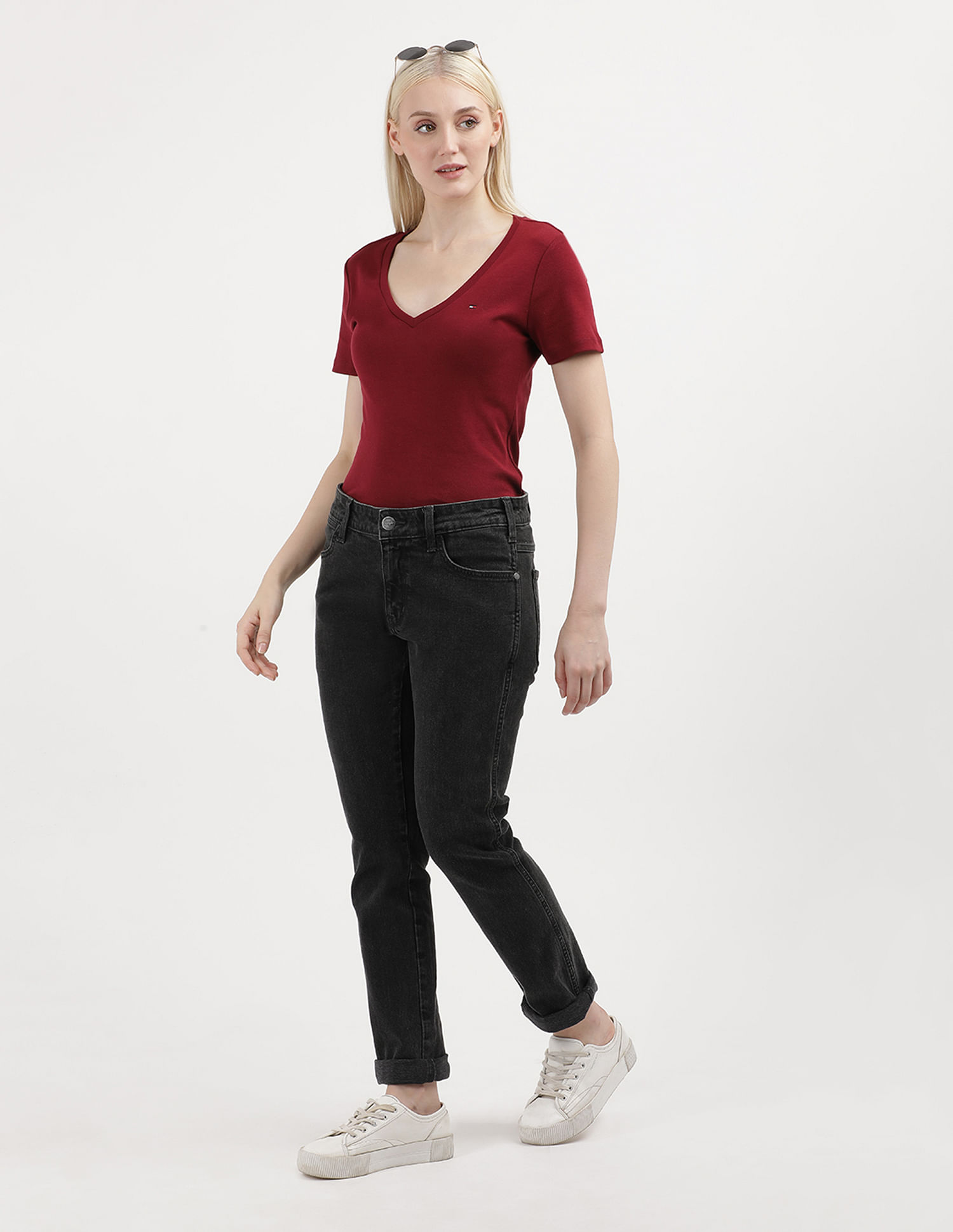 Tommy Hilfiger V-Neck Fave Core Plus T-Shirt