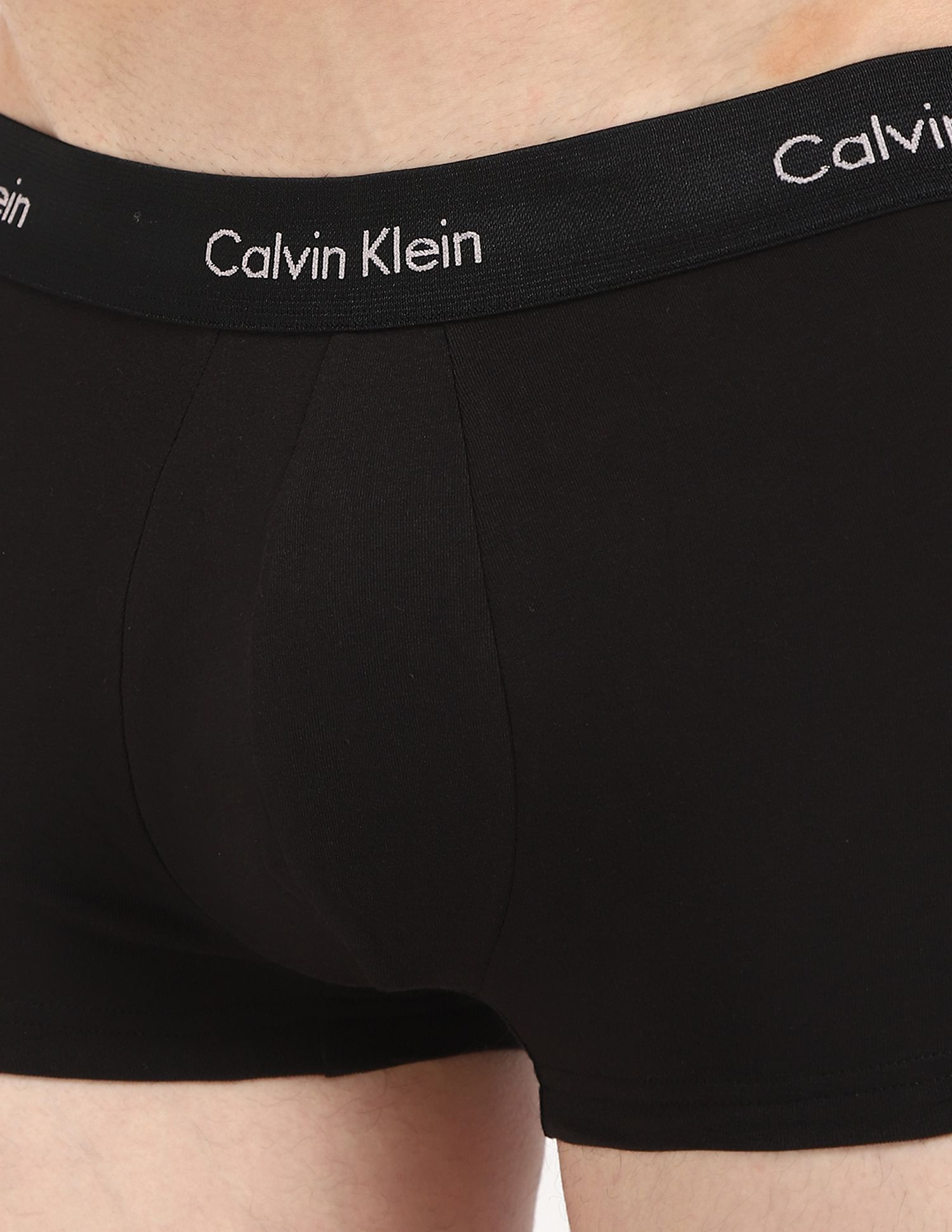 Calvin Klein Underwear Classic Black Solid Innerwear Bottoms