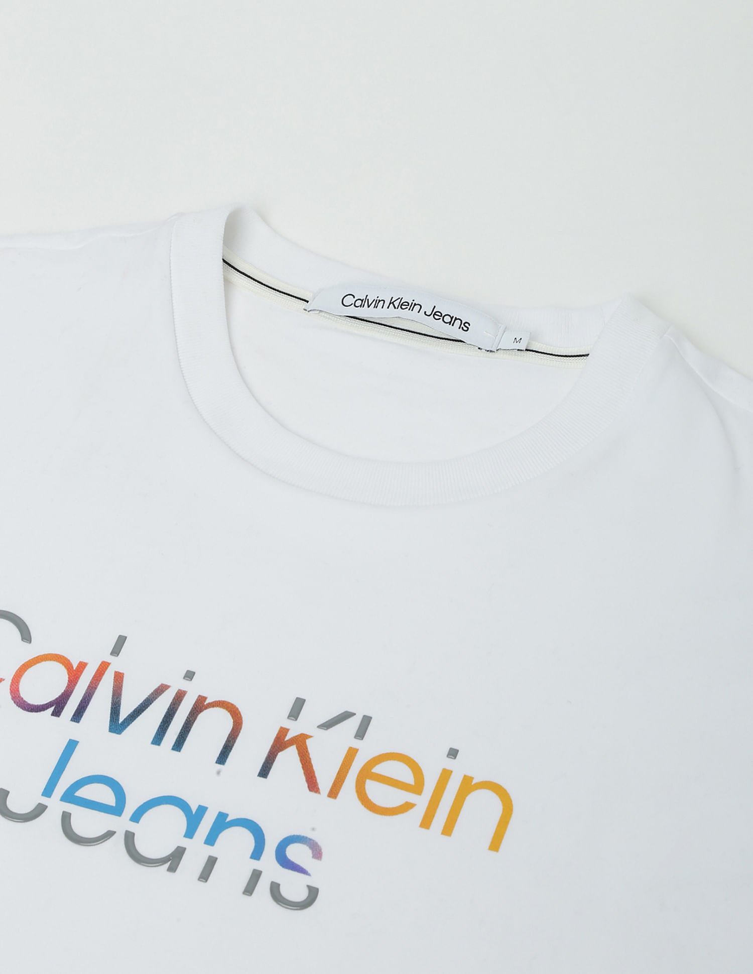Calvin Klein Brand Print Gradient T-Shirt