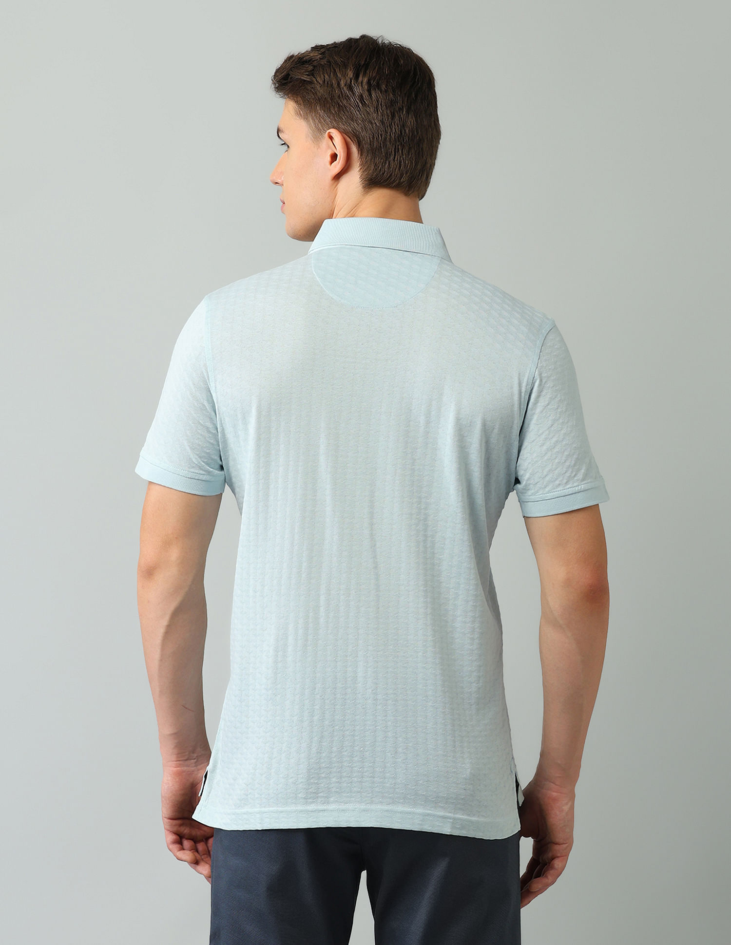 Arrow Regular Fit Textured Polo Shirt