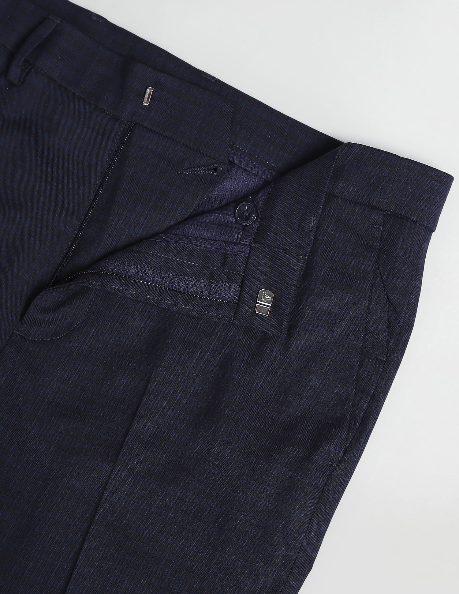Relaxed Wool Trousers  French Navy  Filippa K