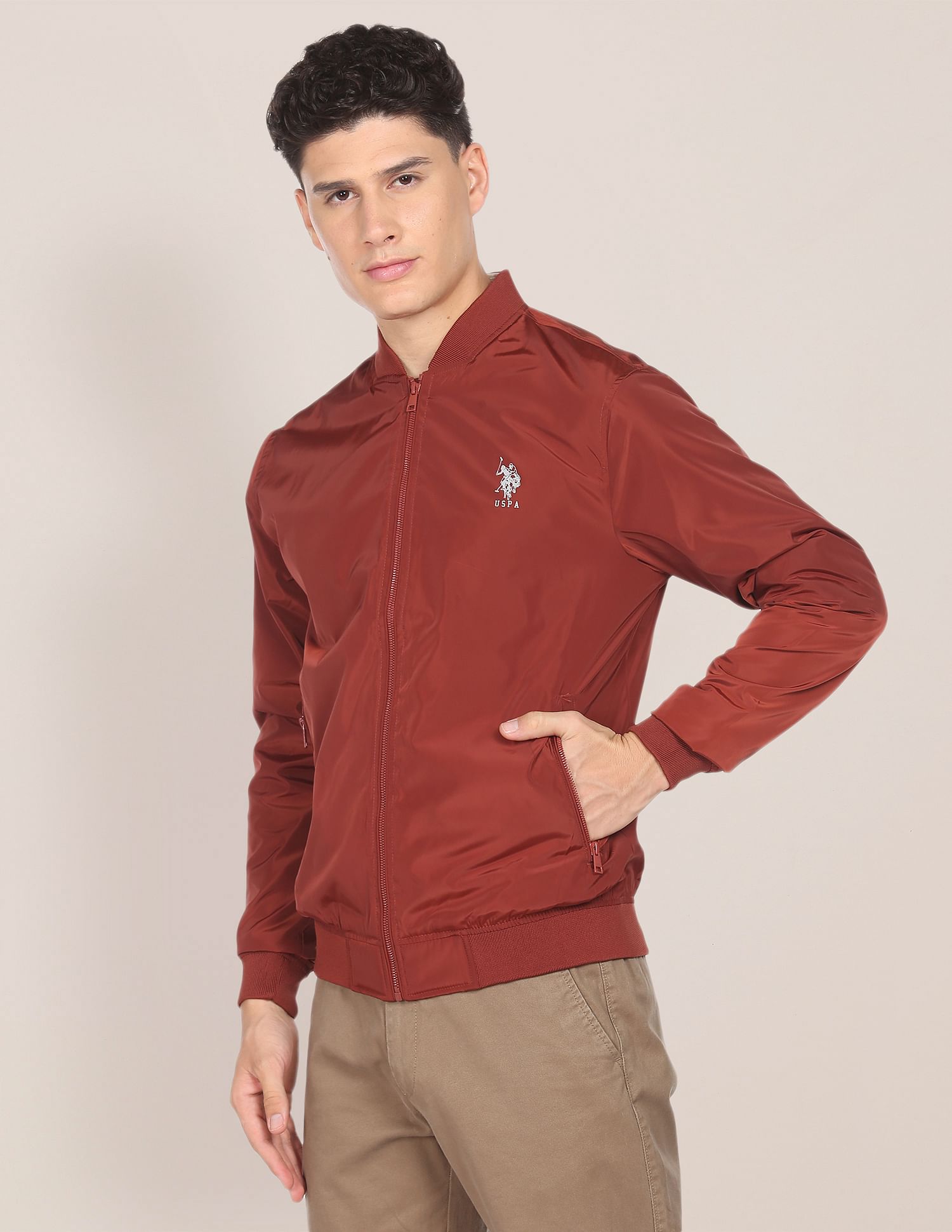 Uspa hot sale bomber jacket