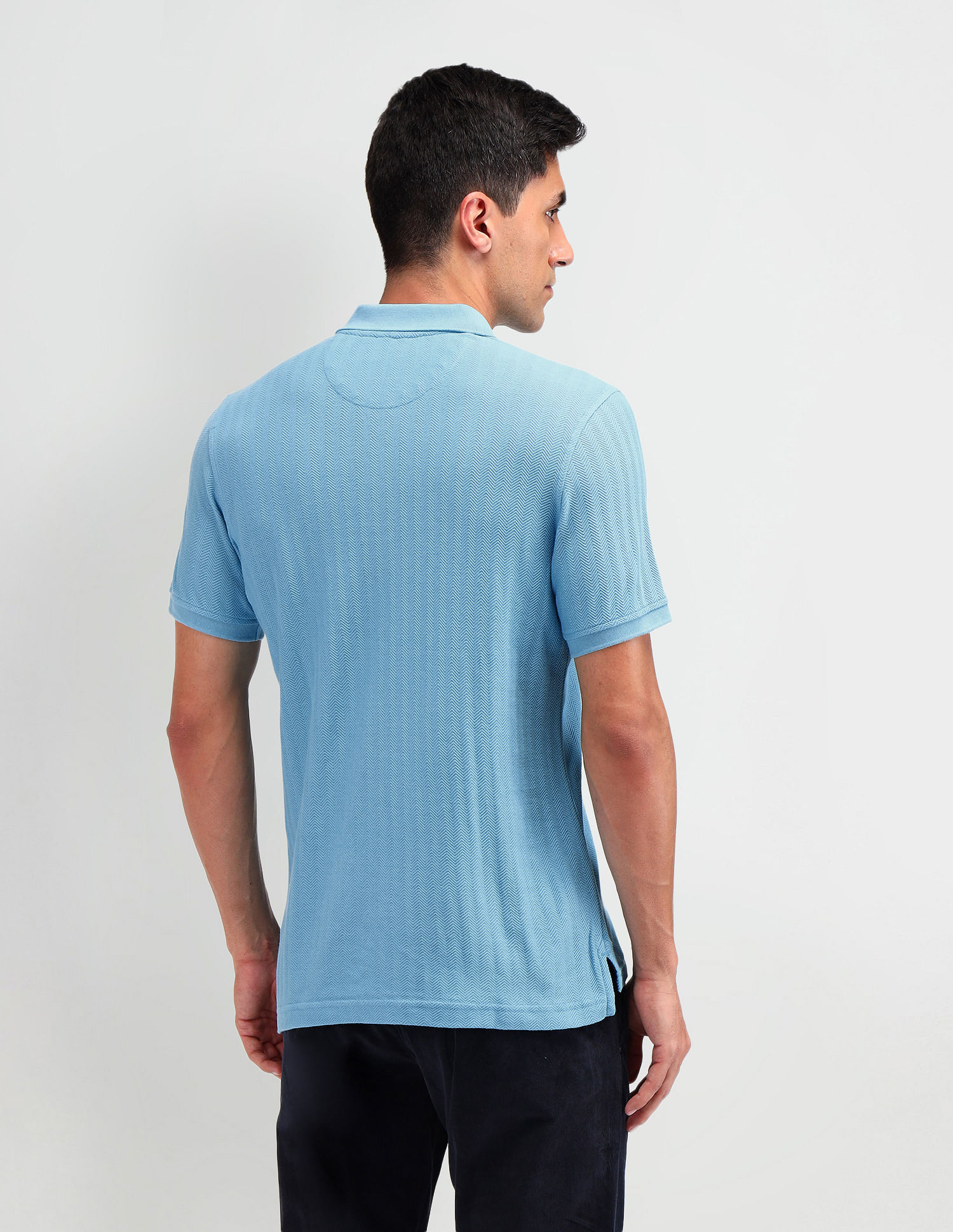 Arrow Sport Textured Regular Fit Polo Shirt