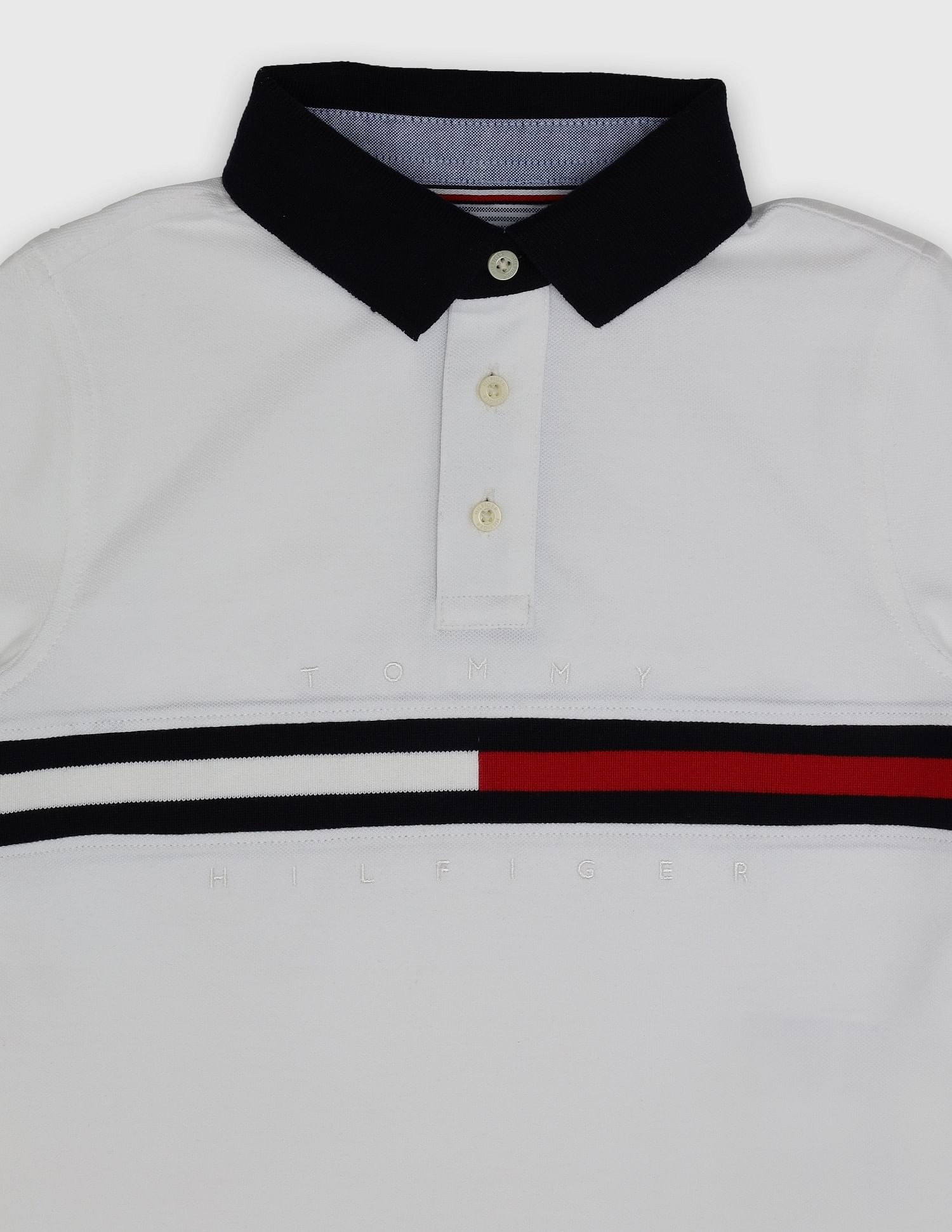 Tommy Hilfiger Kids Boys Logo Regular-Fit Cotton Polo T-Shirt