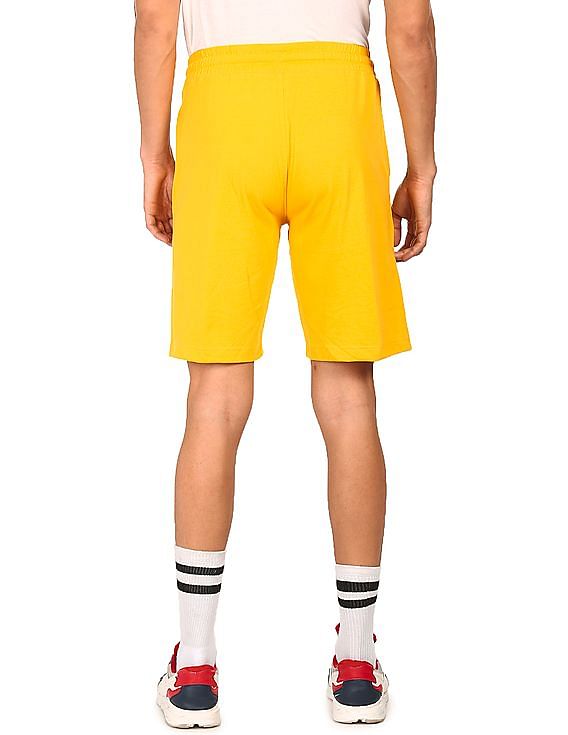 USPA Innerwear Elasticized Waist Stripe Logo IYAP Knit Shorts - Pack Of 1