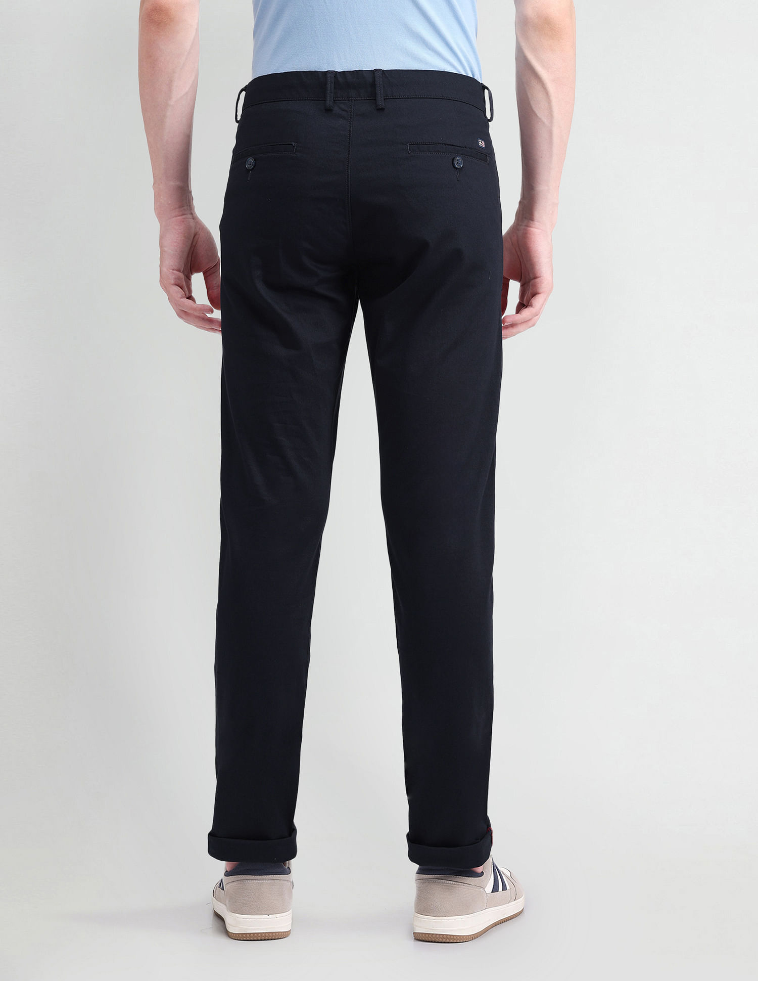 Arrow Sport Slim Fit Dobby Trousers