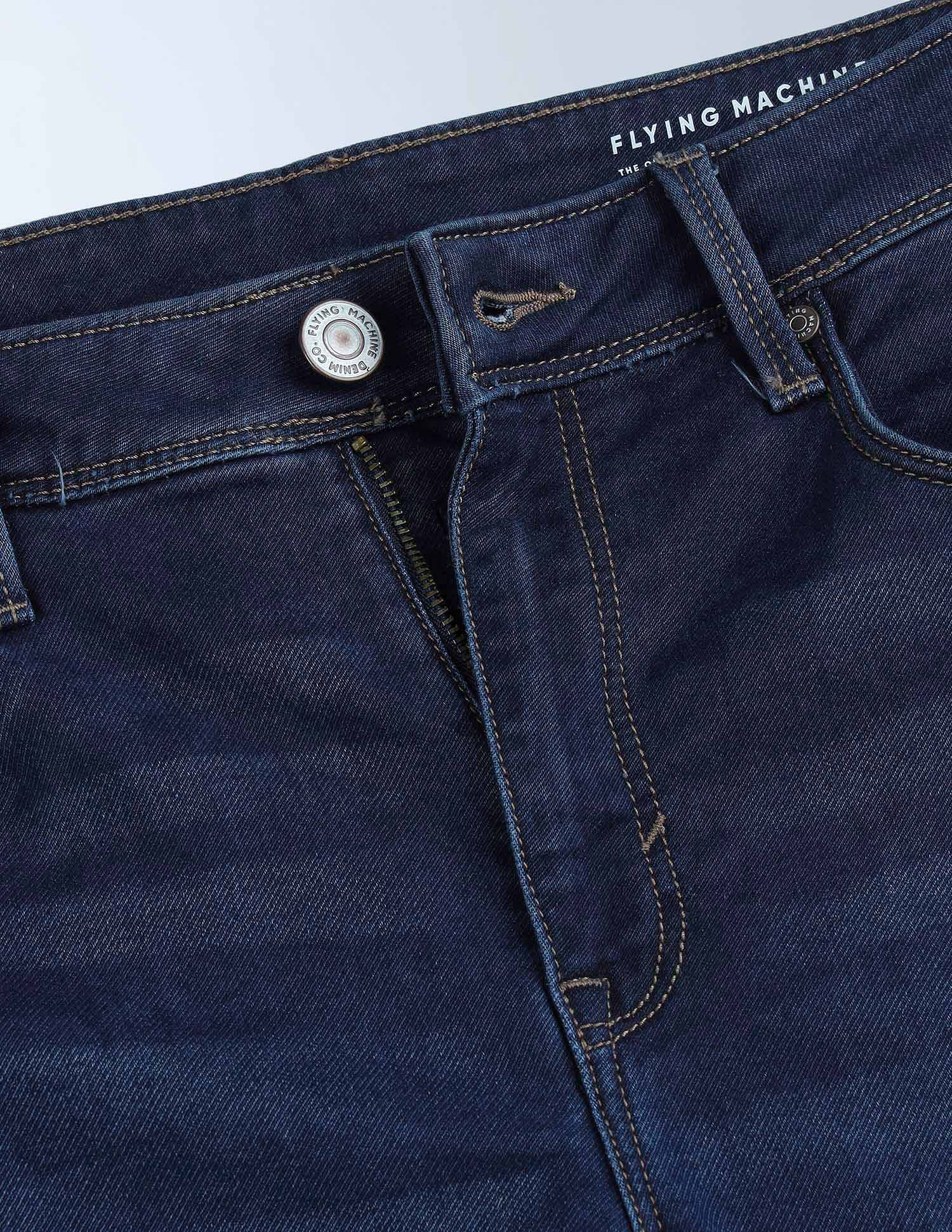 Flying Machine Flex Knit-Max Mankle Relaxed Tapered Jeans