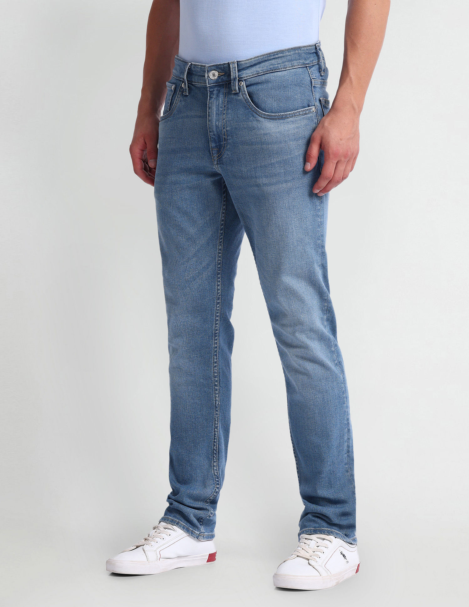 U.S. Polo Assn. Denim Co. Brandon Slim Tapered Fit Blue Jeans