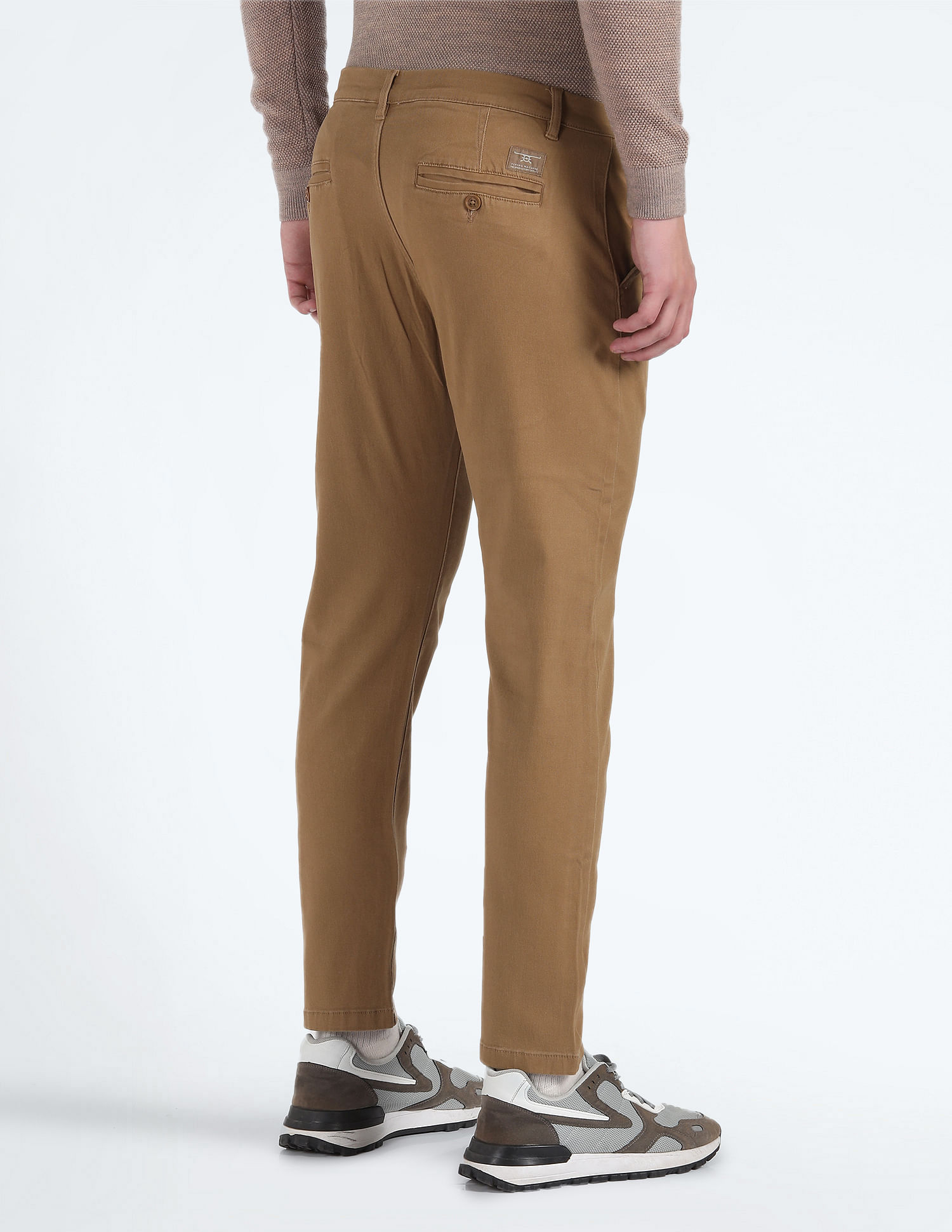 Flying Machine Slash Slim Tapered Twill Trousers