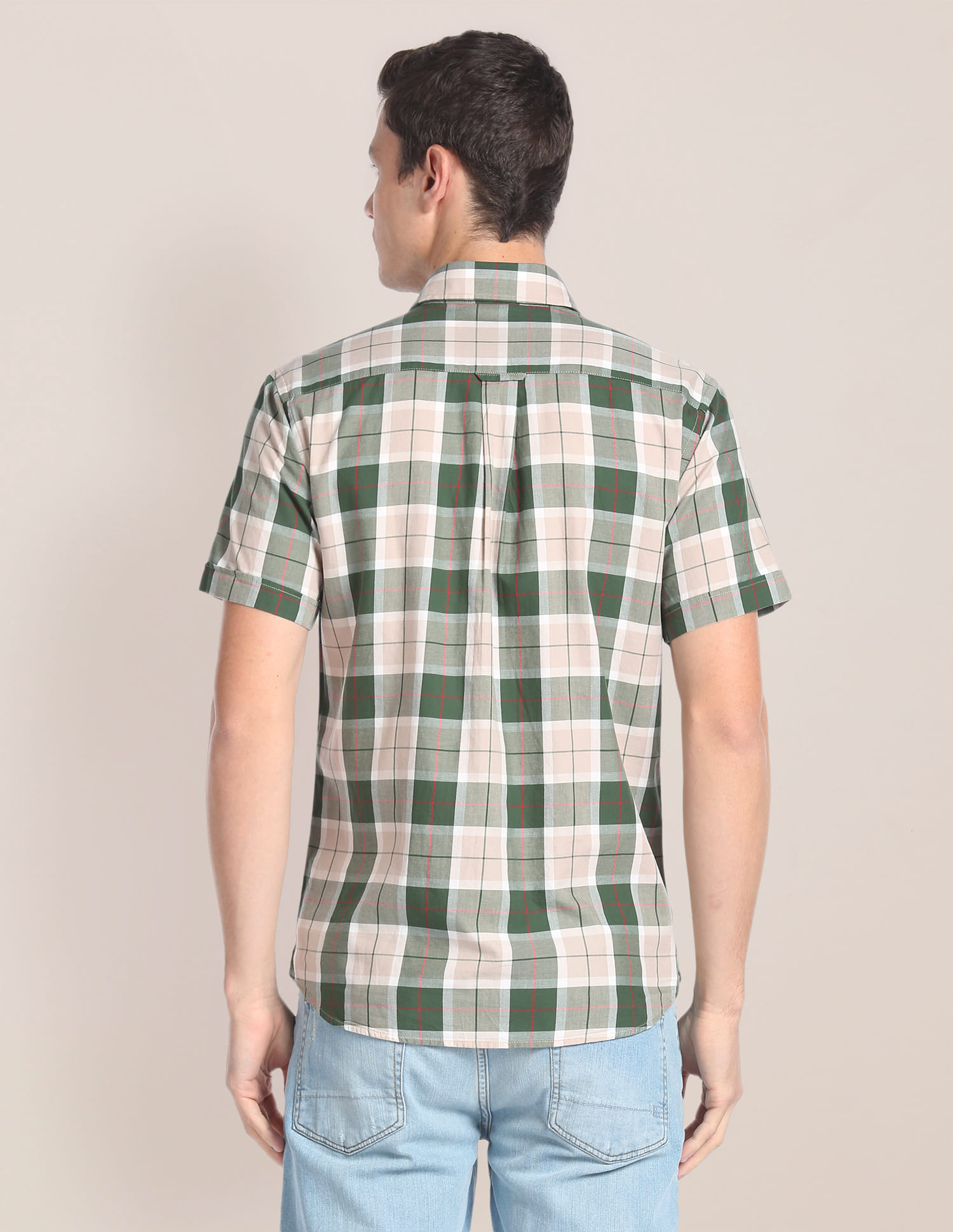 Buy Polo Short Sleeve Plaid Check Shirt