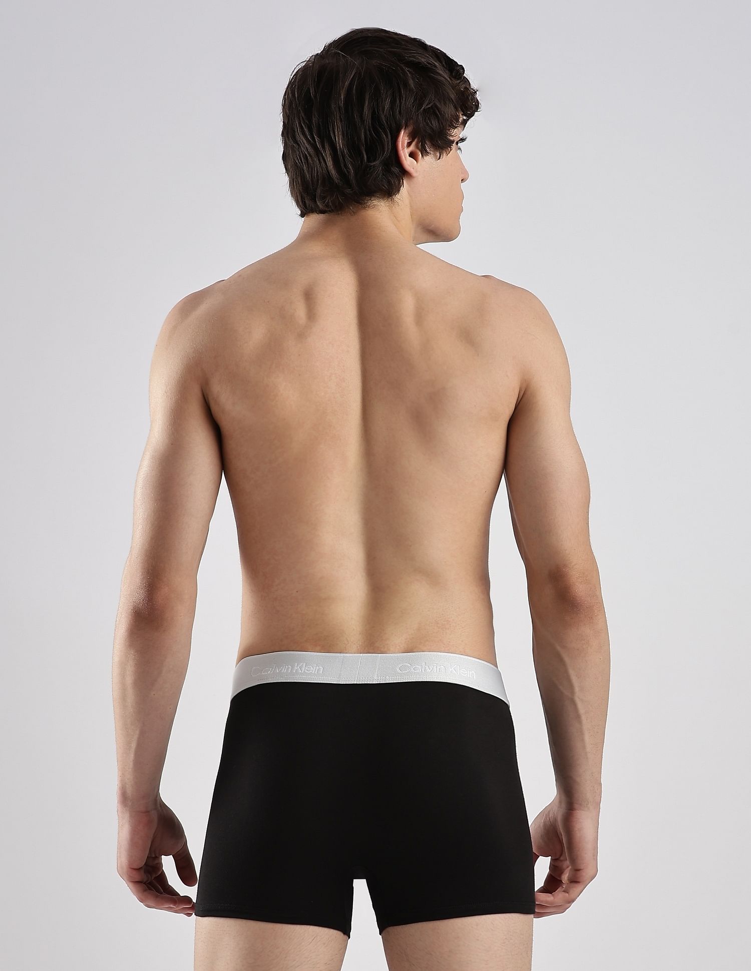 Calvin Klein Underwear Low Rise Solid Multi Trunks - Pack Of 3