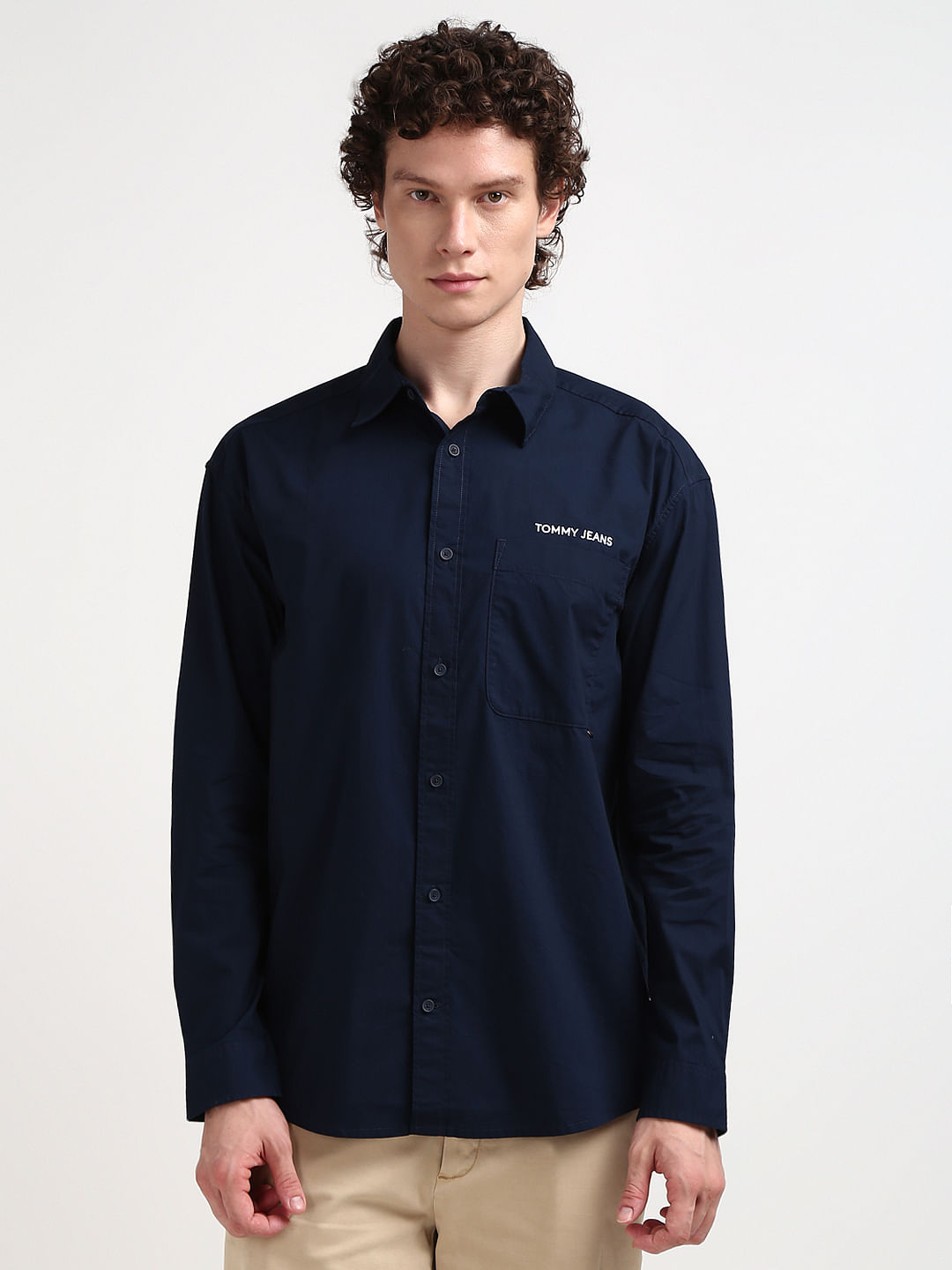 Tommy Hilfiger Organic Cotton Solid Classic Shirt