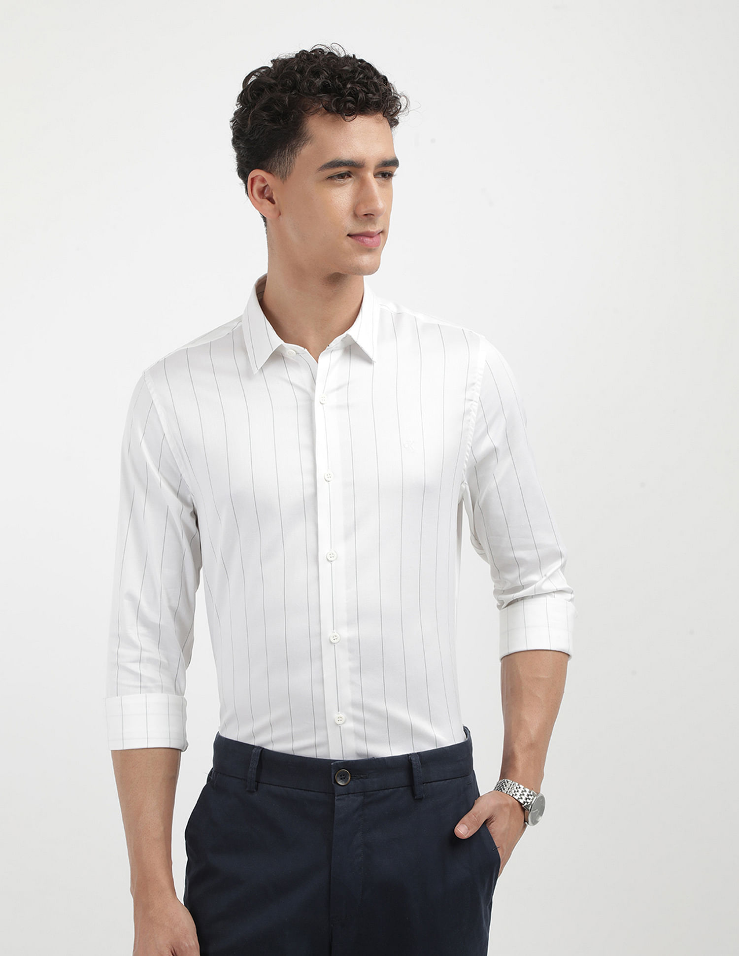 Calvin Klein Jeans Slim Fit Twill Shirt