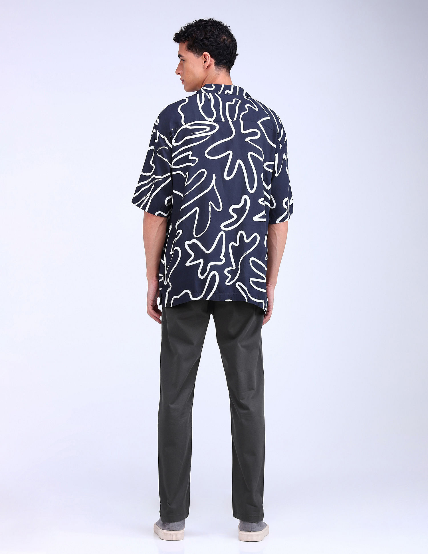 Flying Machine Slash Slim Tapered Twill Trousers