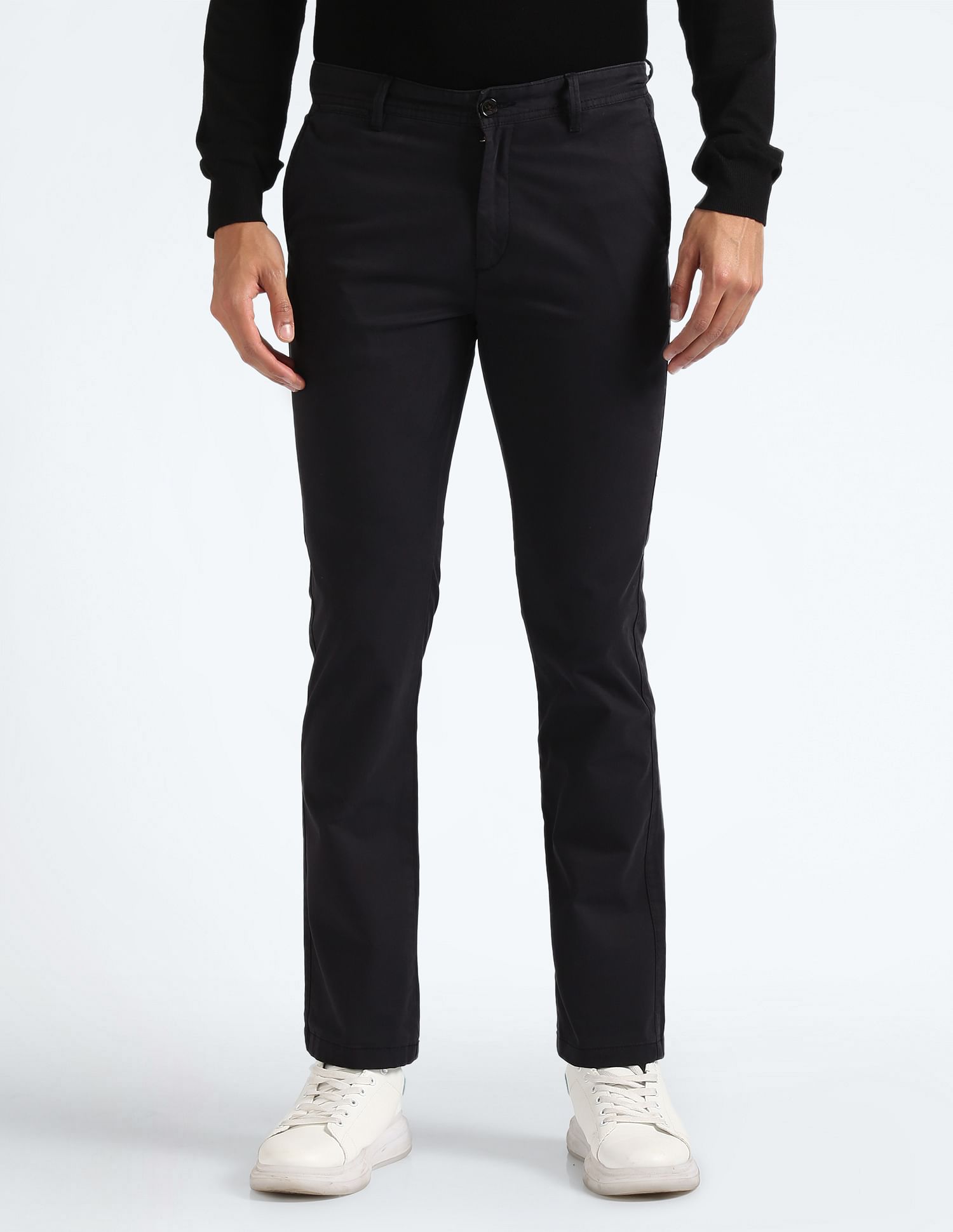 Flying Machine Solid Twill Chinos