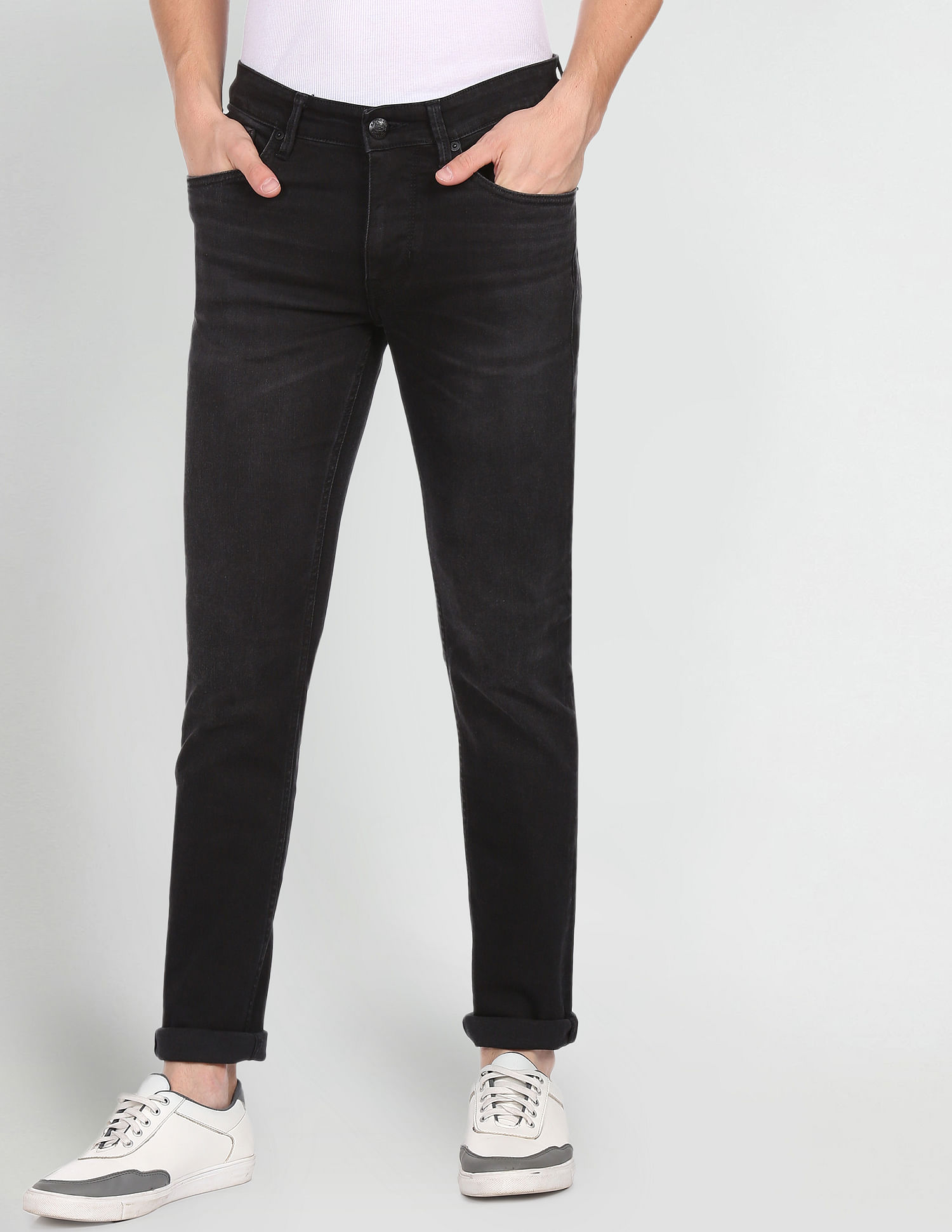 U.S. Polo Assn. Denim Co. Regallo Skinny Fit Black Jeans
