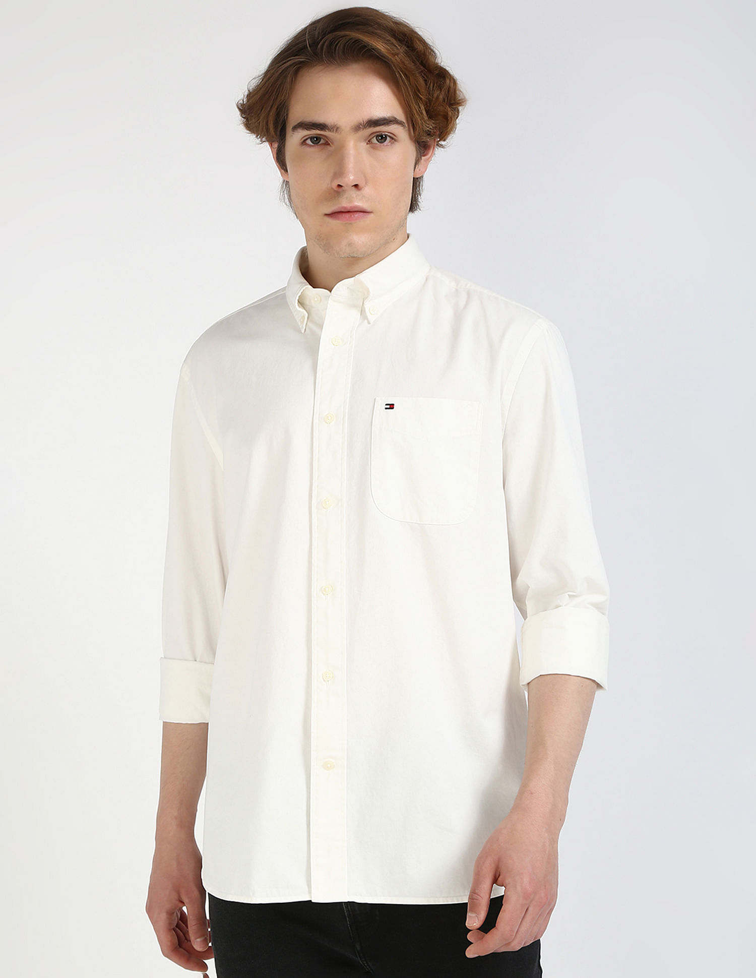 Tommy Hilfiger Twill Solid Shirt