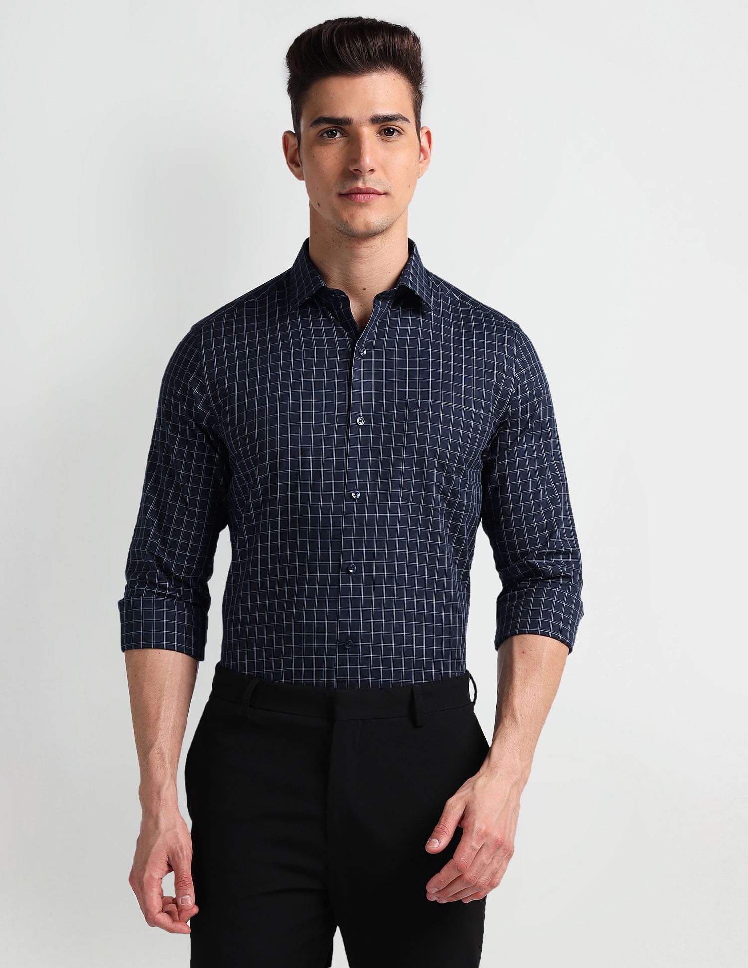 Arrow Classic Regular Fit Cotton Shirt