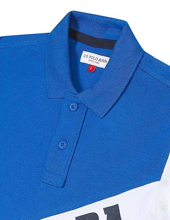 U.S. Polo Assn. Kids Boys Short Sleeve Printed Polo Shirt