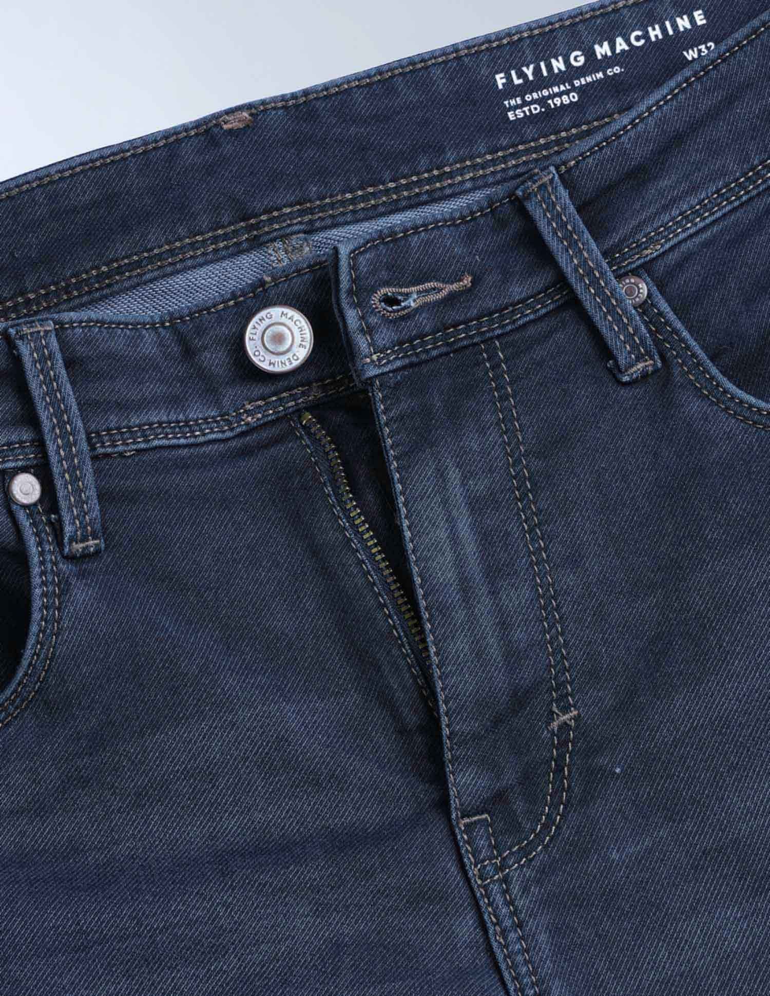 Flying Machine Slash Slim-Tapered Fit Flex Knit Max Jeans