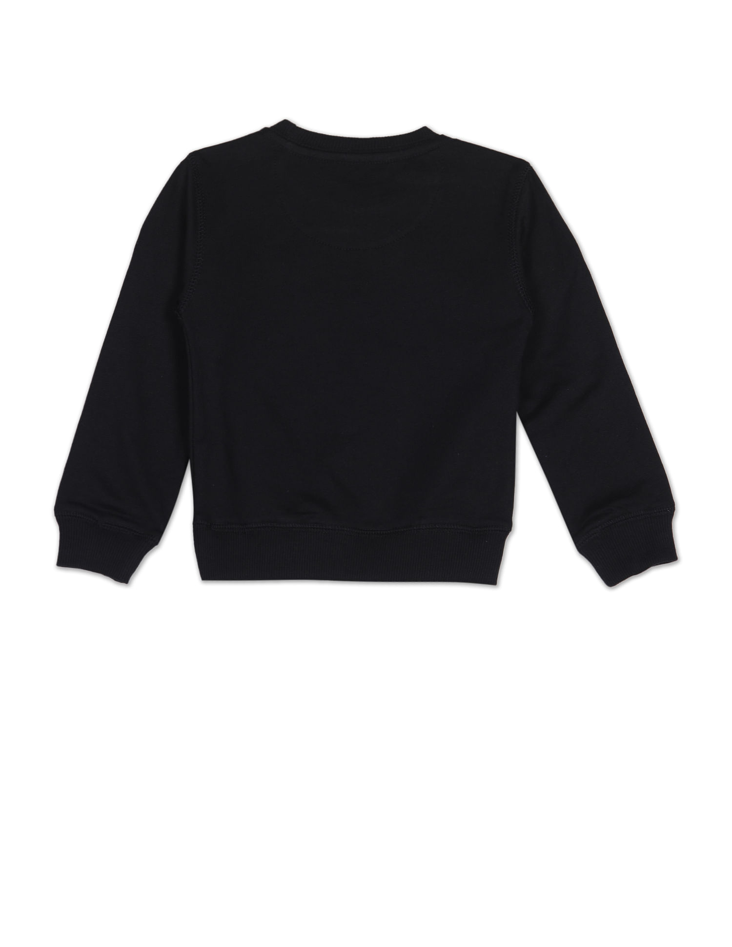 U.S. Polo Assn. Kids Crew Neck Brand Print Sweatshirt