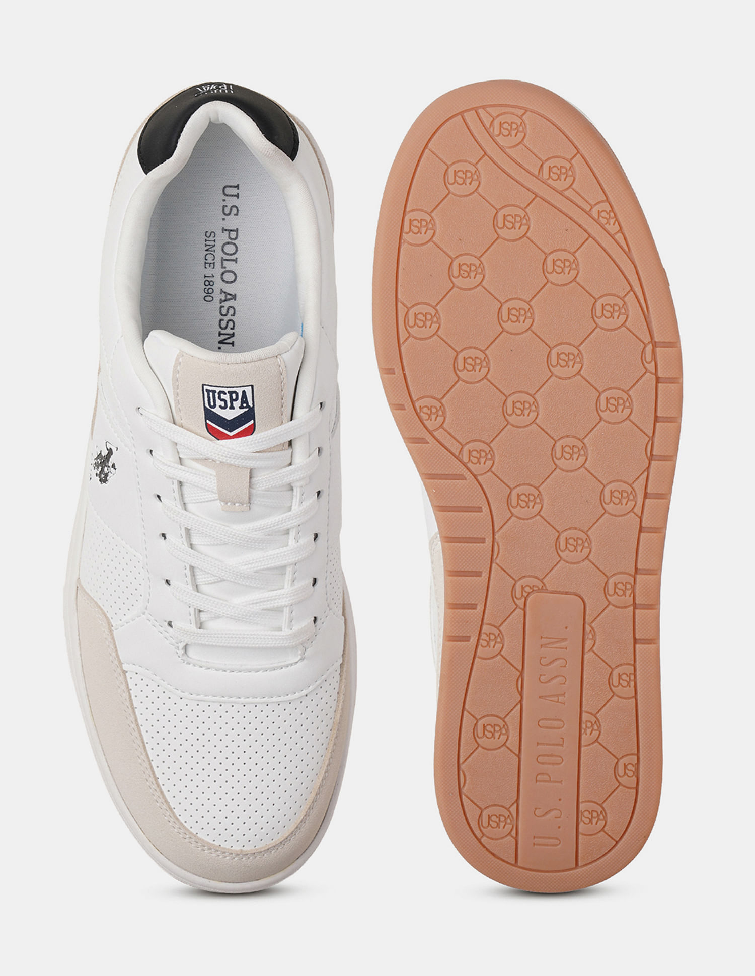 U.S. Polo Assn. Men Simon Colour Blocked Sneakers