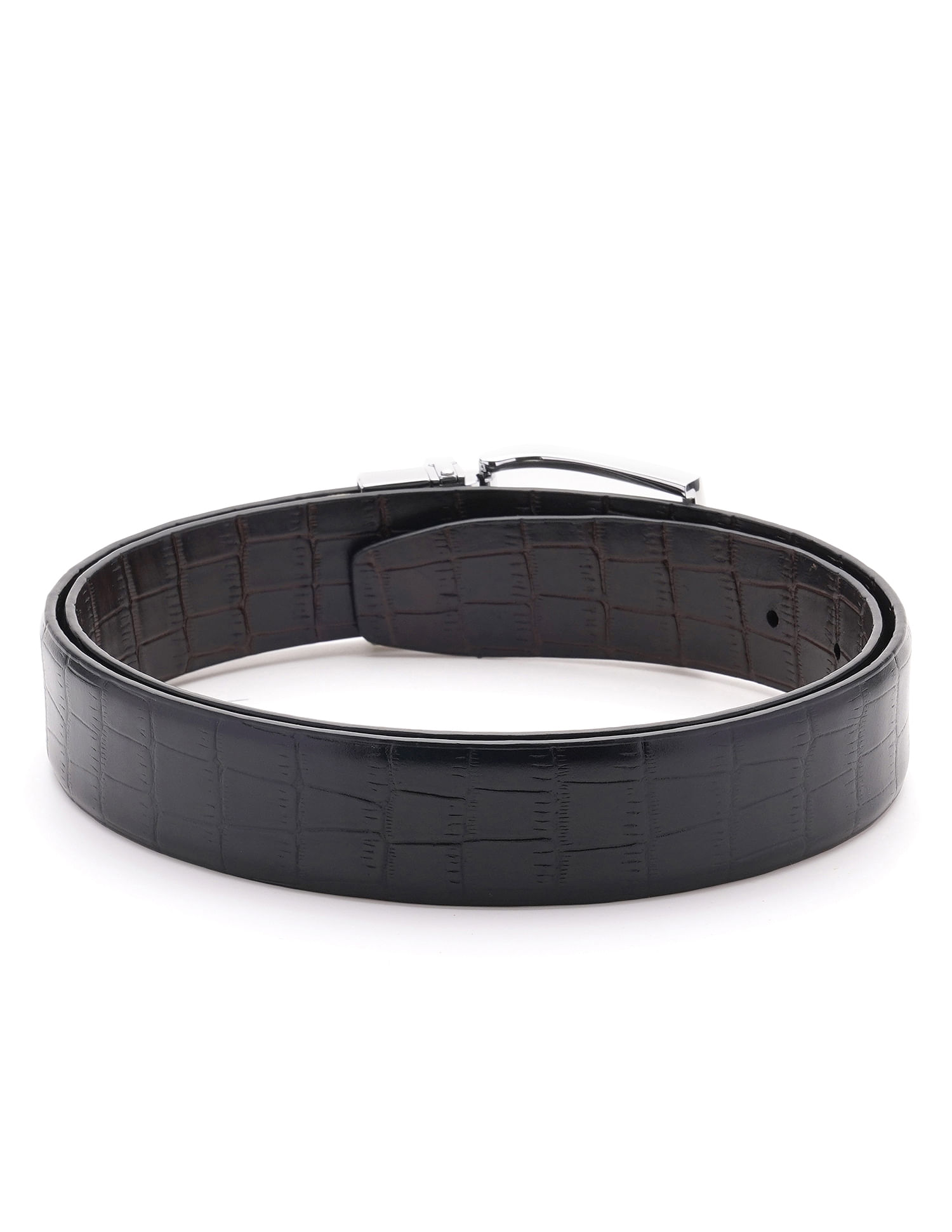 Arrow Men Textured Reversible Revia Belt