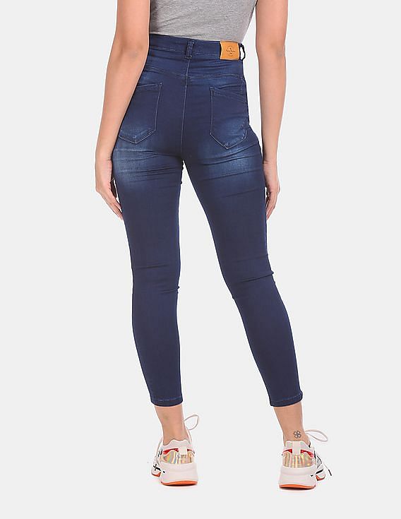Flying Machine Women Twiggy Super Skinny Fit High Waist Jeans