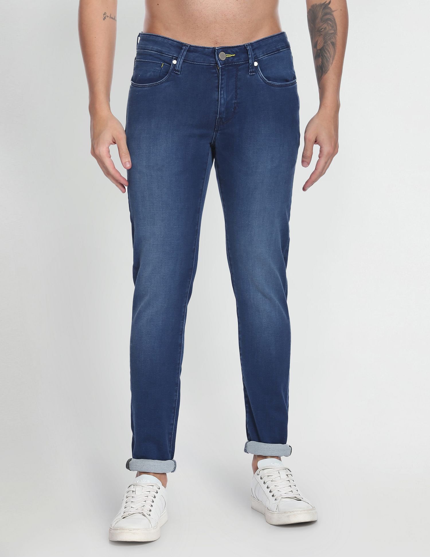 Flying Machine Jackson Super Skinny Fit Low Rise Jeans