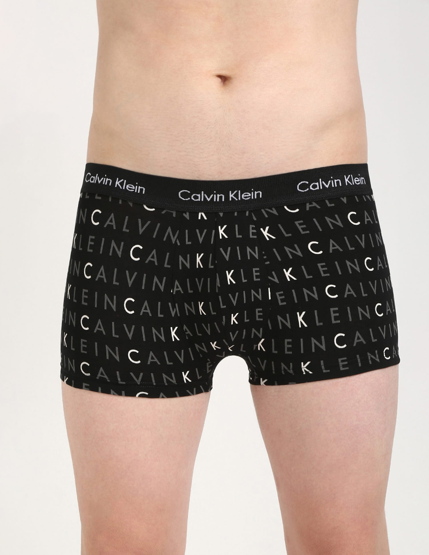 Buy Calvin Klein Underwear Logo Multi Mid Rise Trunks Pack Of 