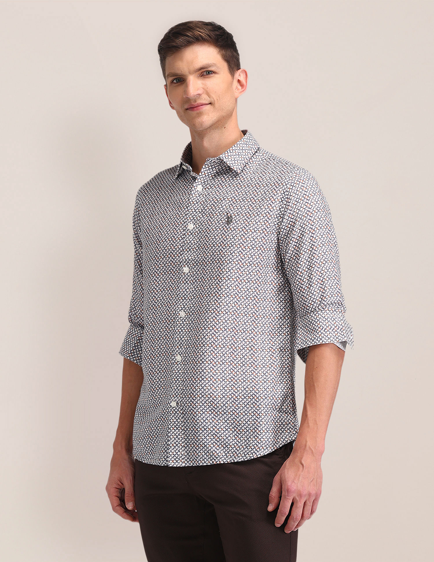 U.S. Polo Assn. All Over Digital Print Shirt