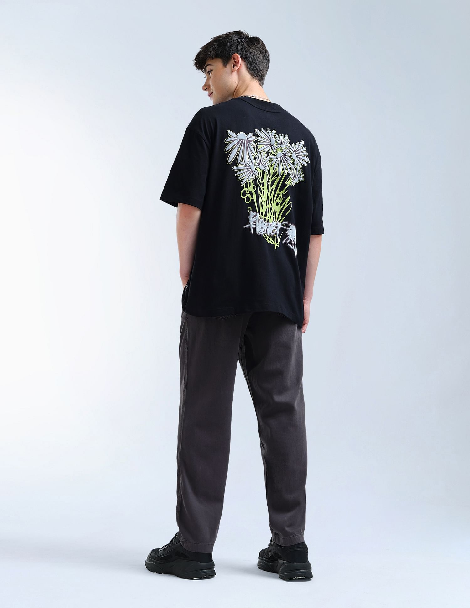 Flying Machine Cobain 90'S Loose Cropped Chinos