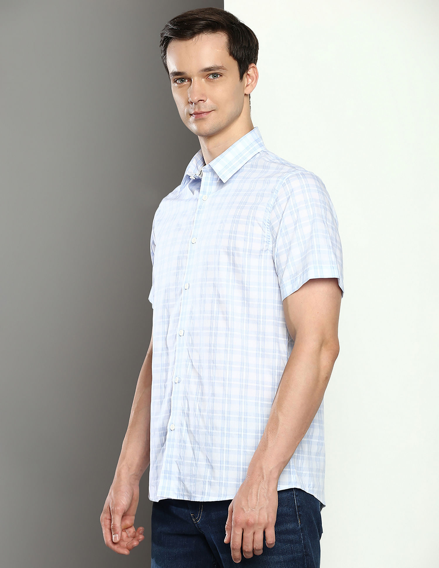 Calvin Klein Jeans Tartan Check Poplin Shirt