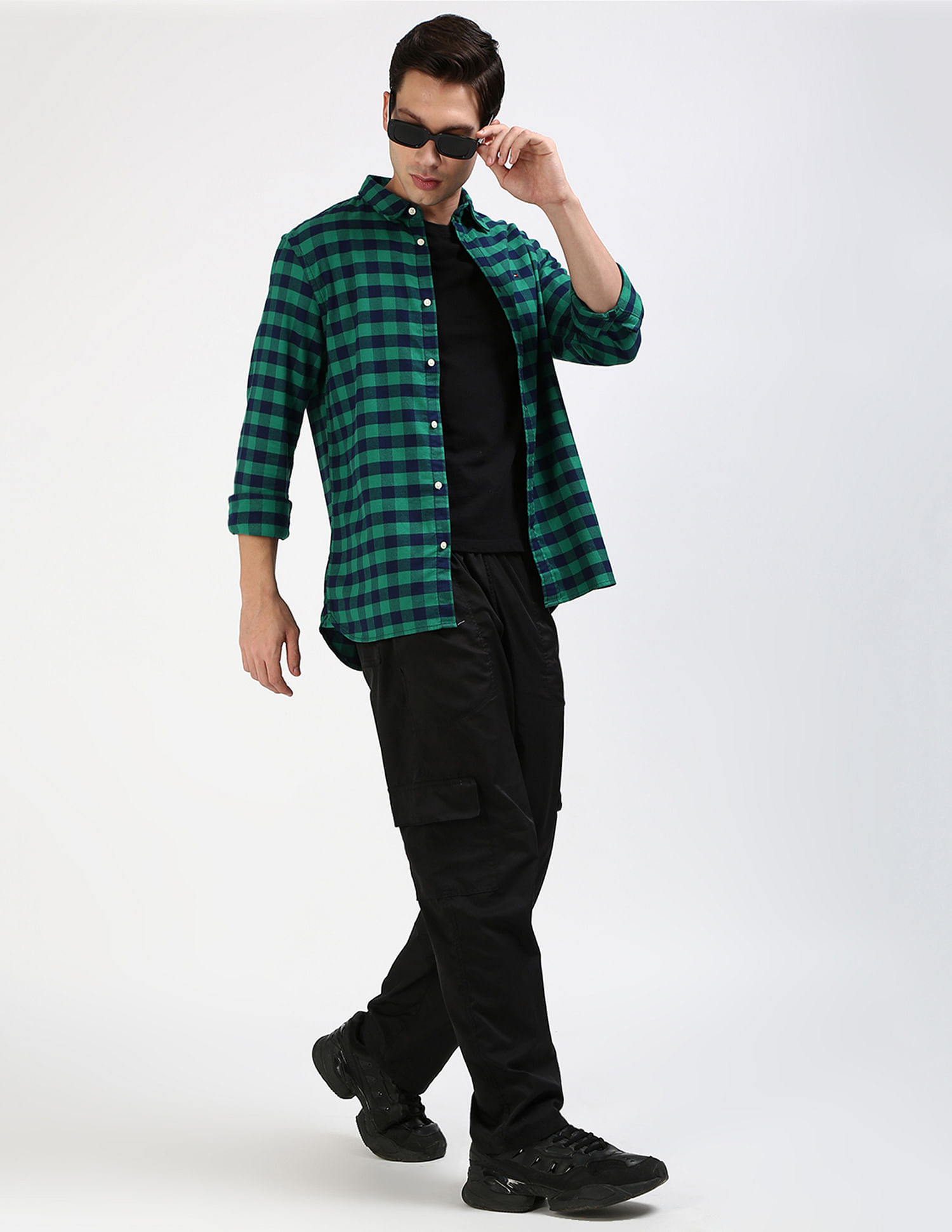 Tommy Hilfiger Brushed Gingham Twill Shirt