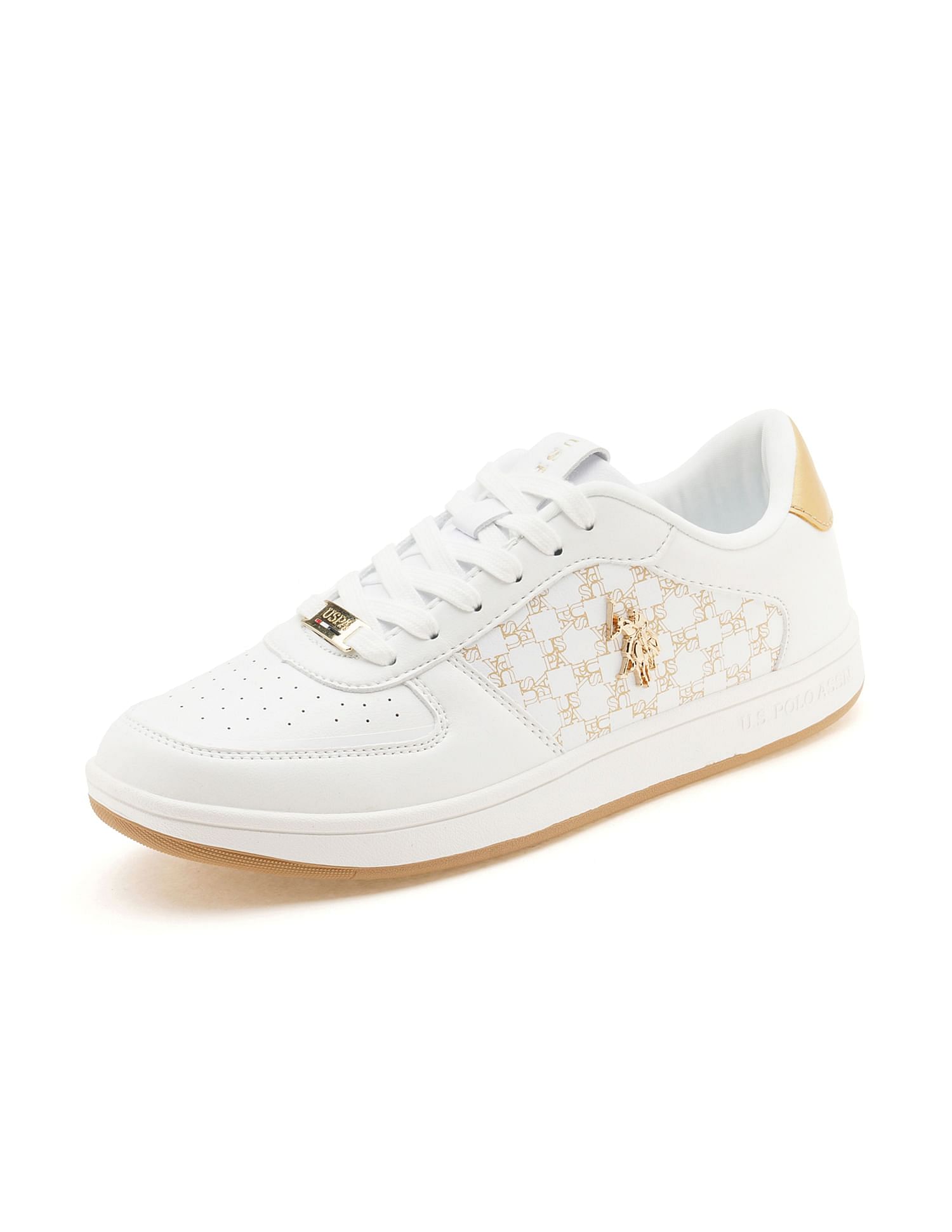 U.S. Polo Assn. Women Brand Print Ryna Sneakers