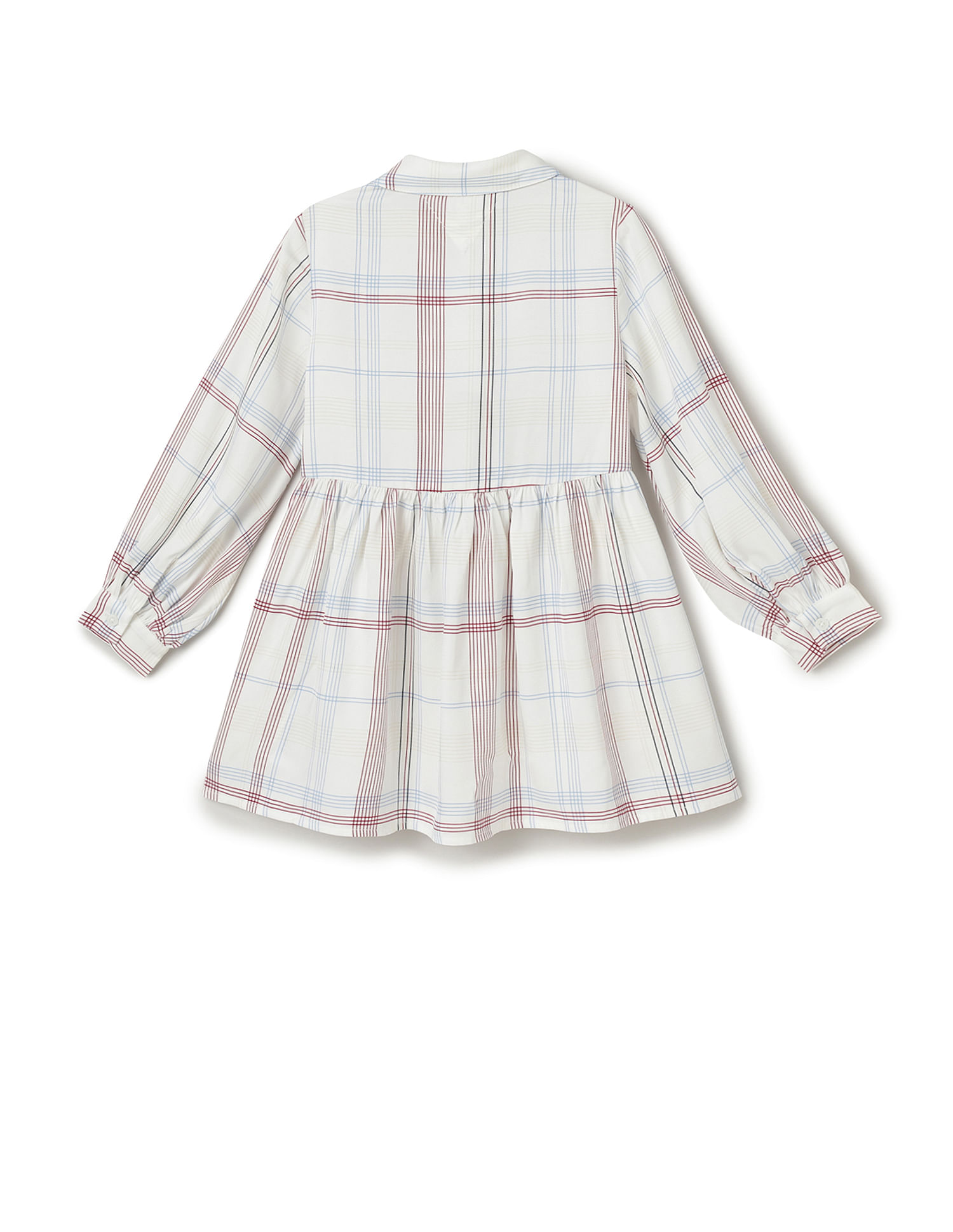 Tommy Hilfiger Kids Girls Check Shirt Dress