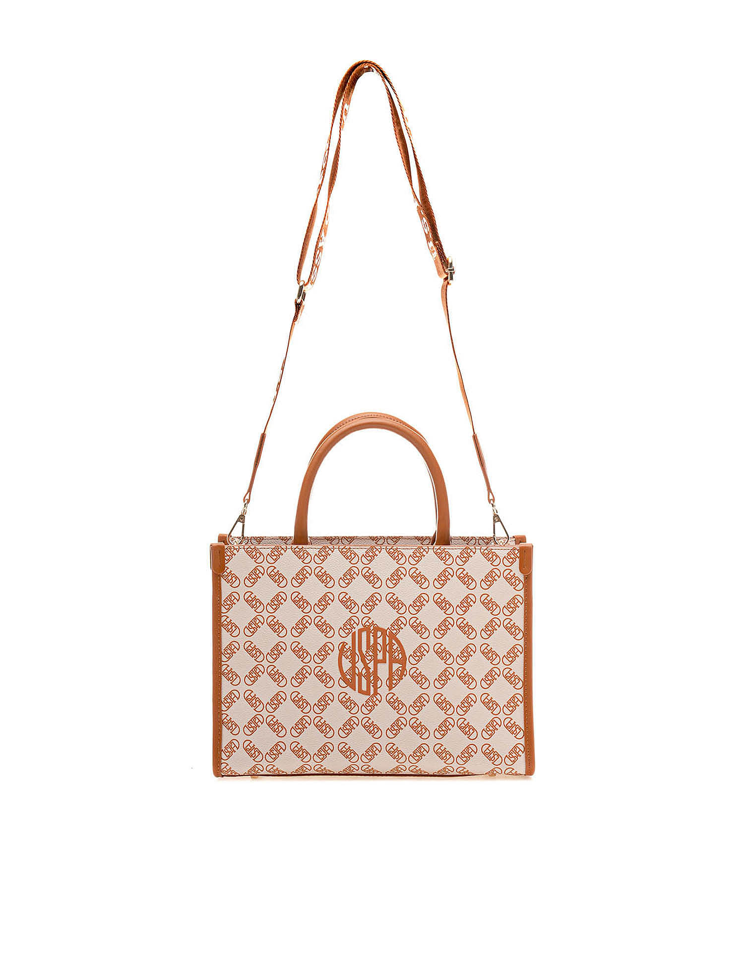 U.S. Polo Assn. Kate Monogram Tote Bag