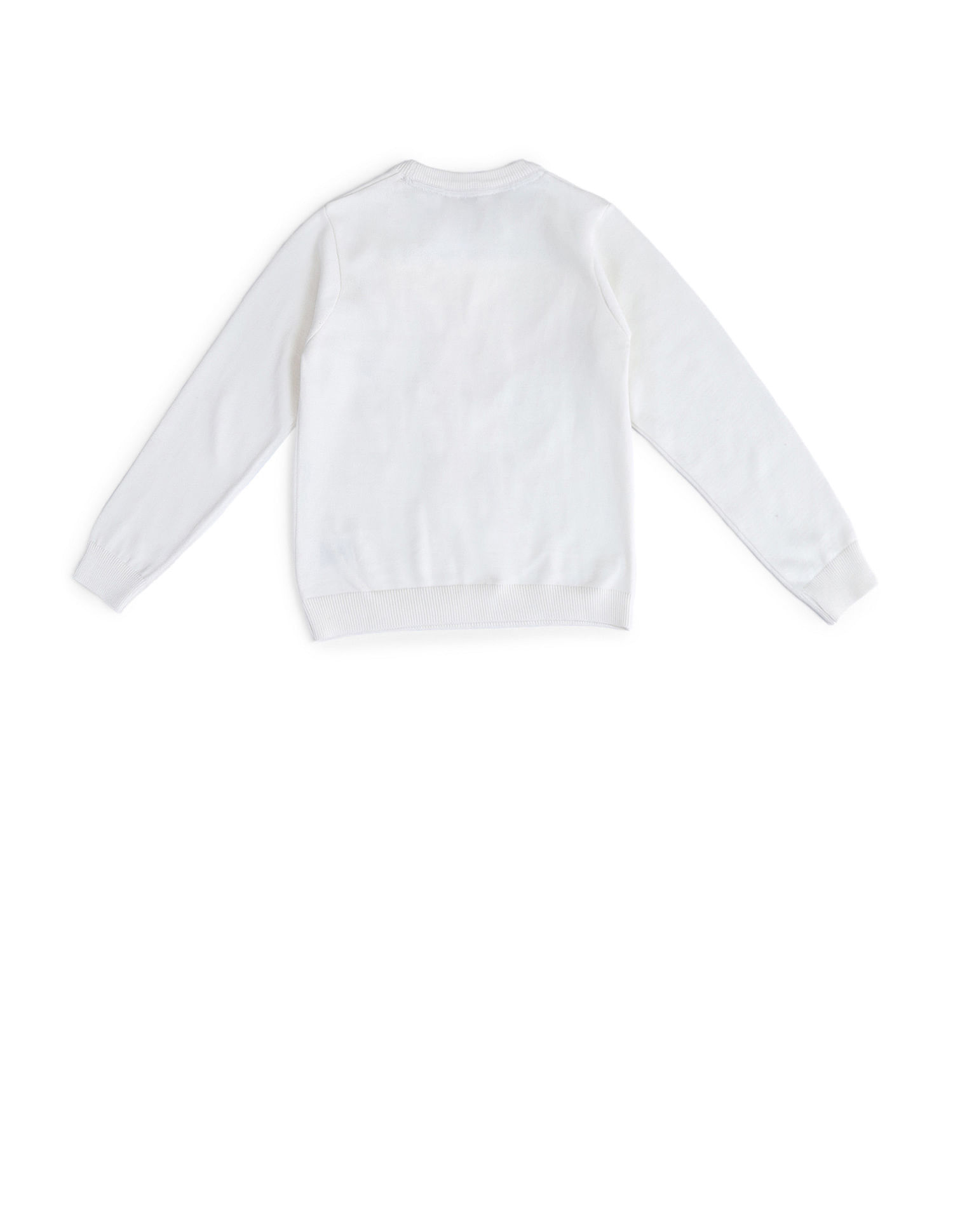 U.S. Polo Assn. Kids Boys Printed Regular Fit Sweater