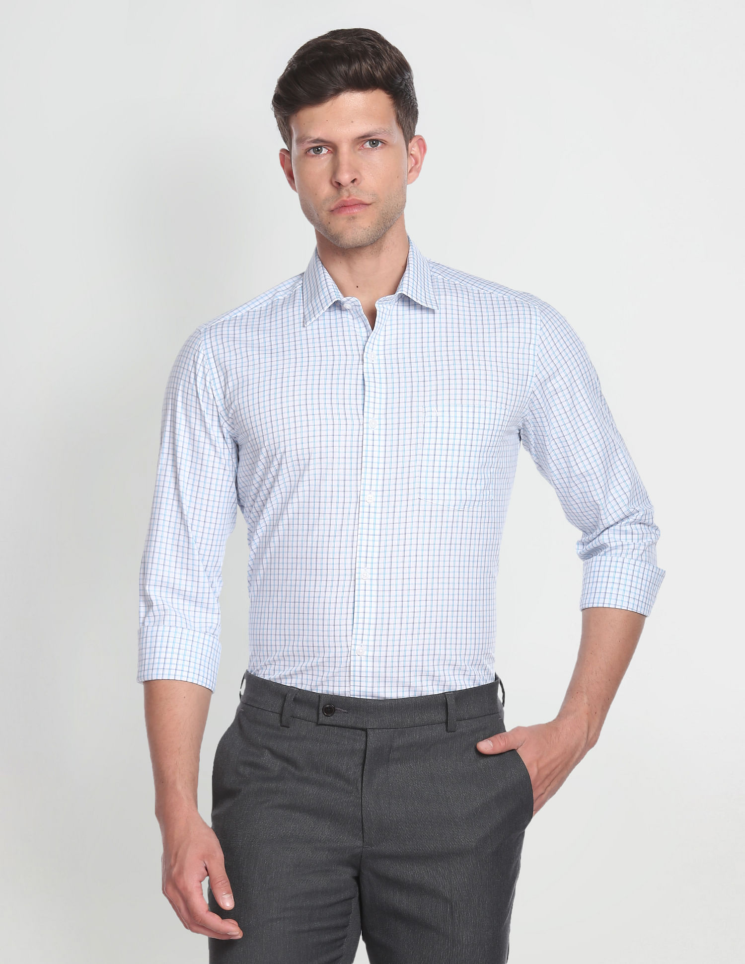 Arrow Gun Club Check Cotton Shirt