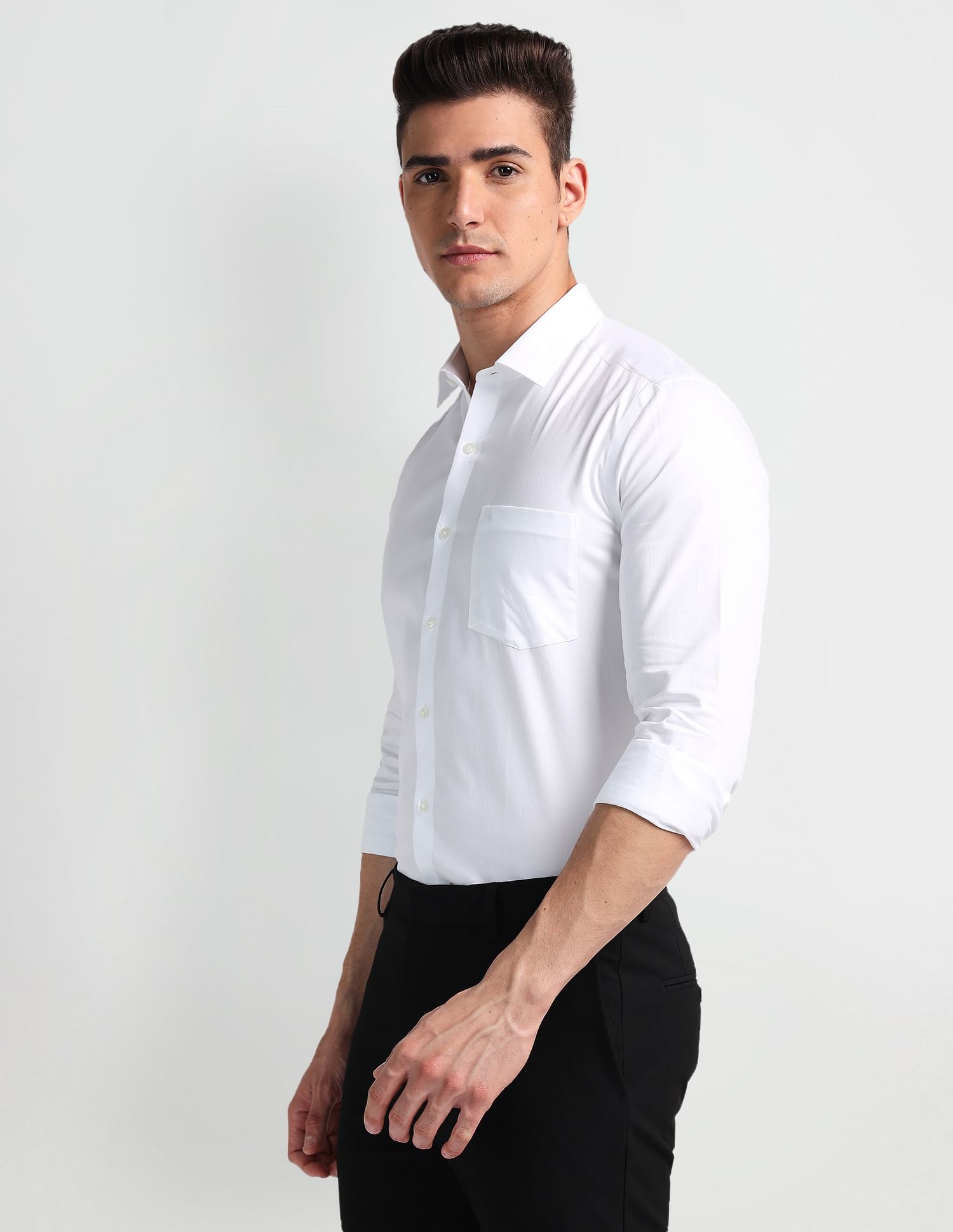 Arrow Manhattan Slim Cotton Shirt