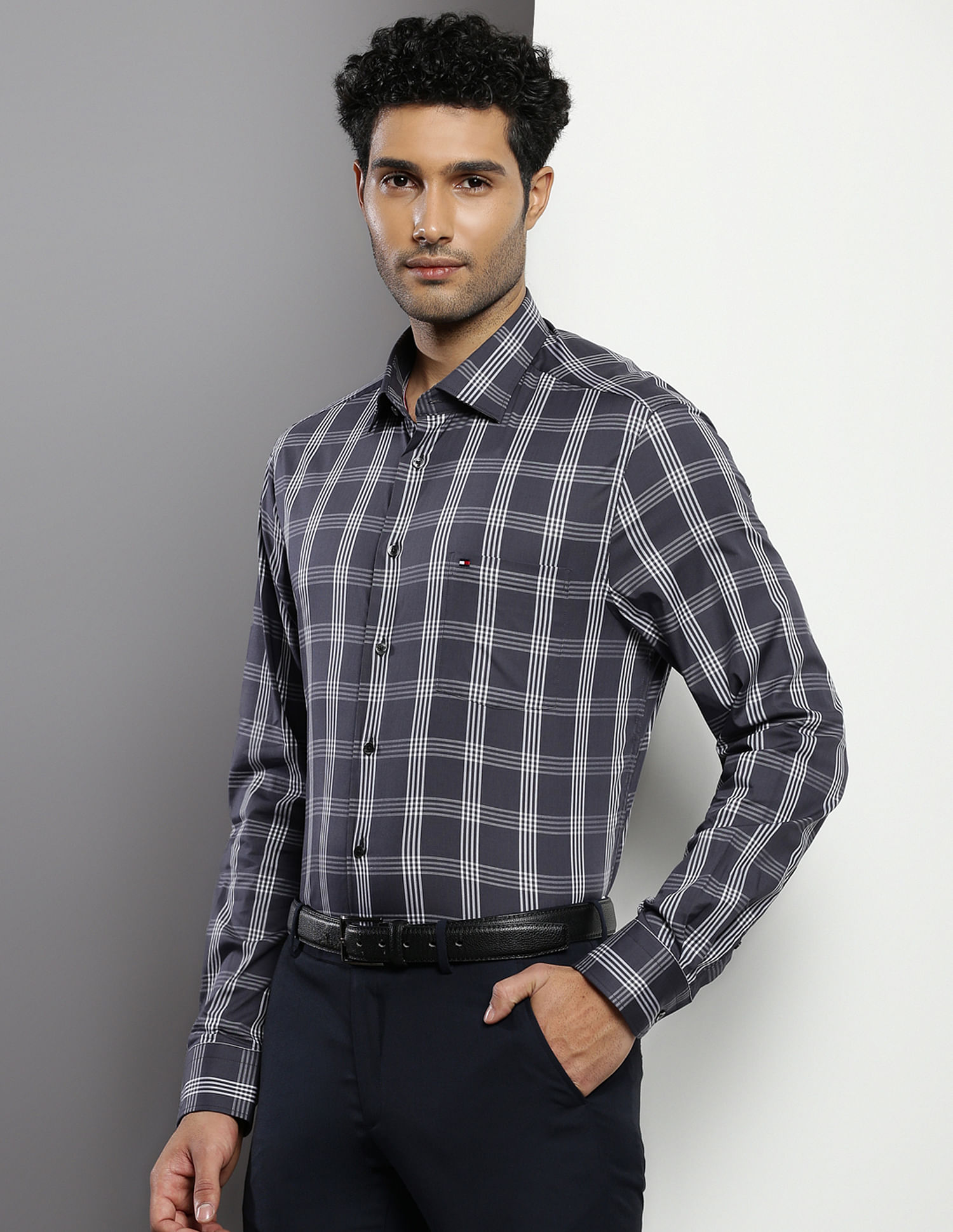 Tommy Hilfiger Tartan Check Twill Shirt