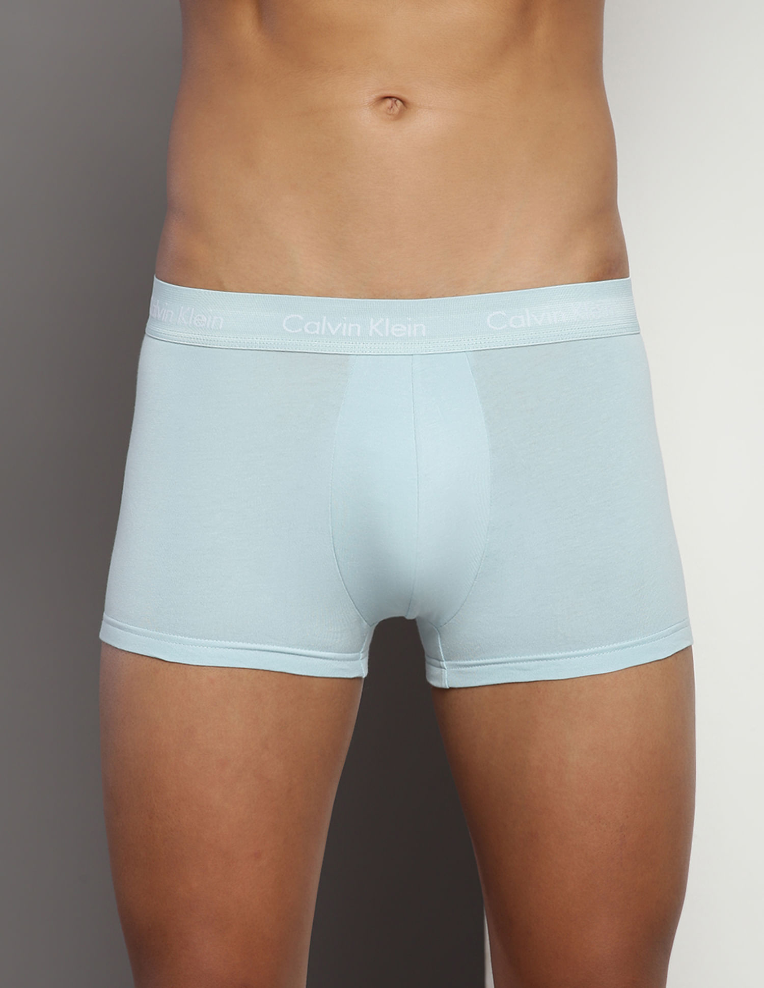 Buy Calvin Klein Cotton Stretch Low Rise Trunks Pack Of
